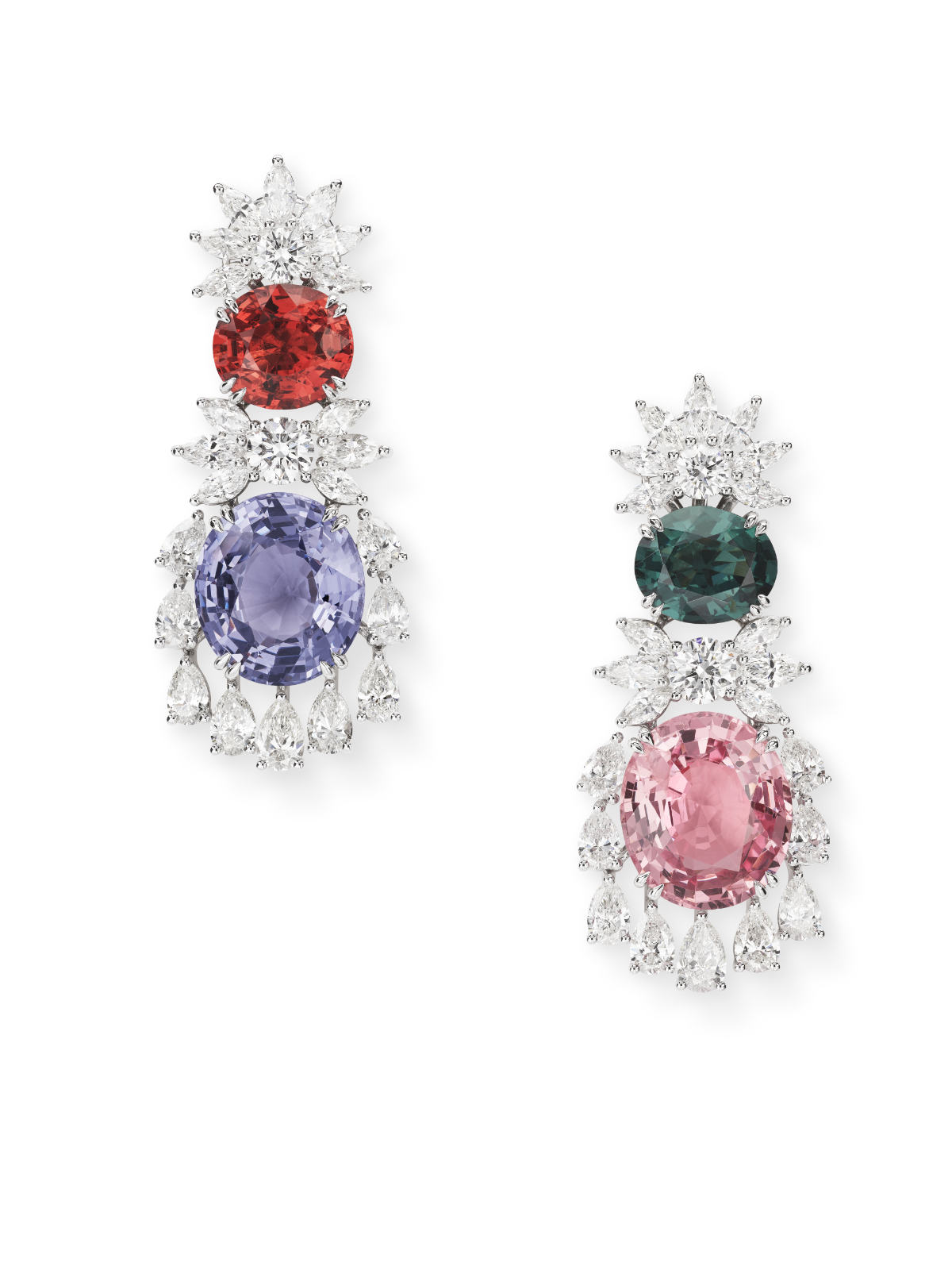 أقراط الإسبنيل Spinel earrings من شوبارد Chopard