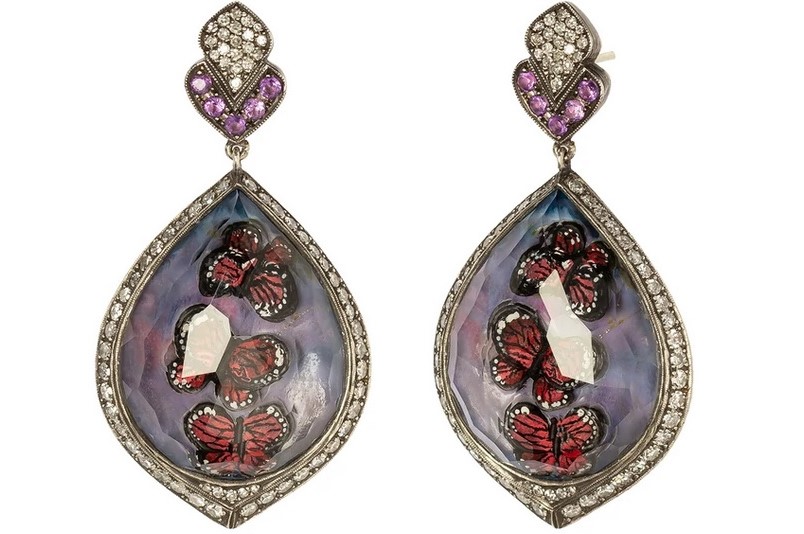 أقراط كوارتز Sevan Bıçakçı من Broken English Jewelry