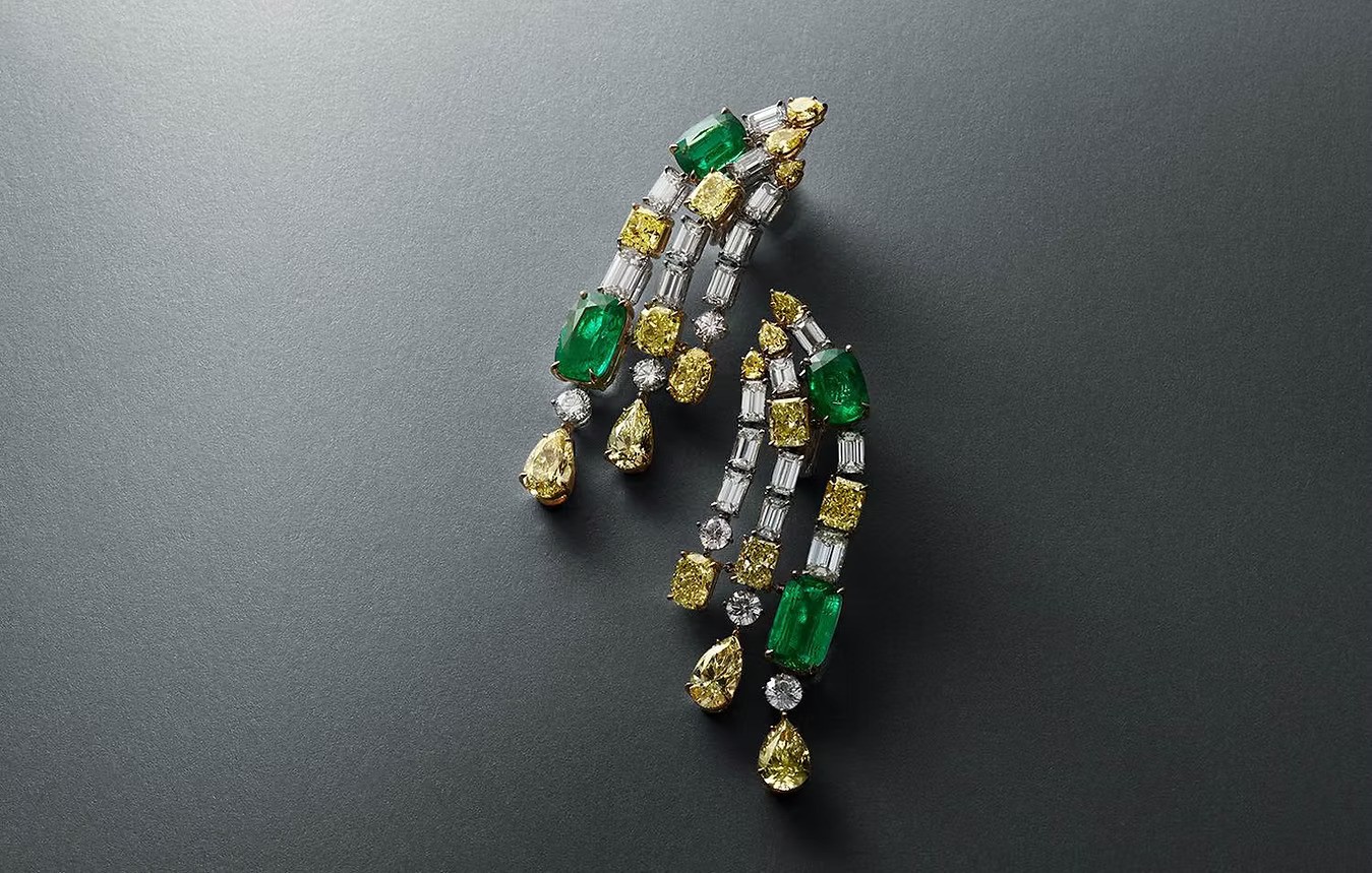 أقراط ملونة من Samer Halimehny