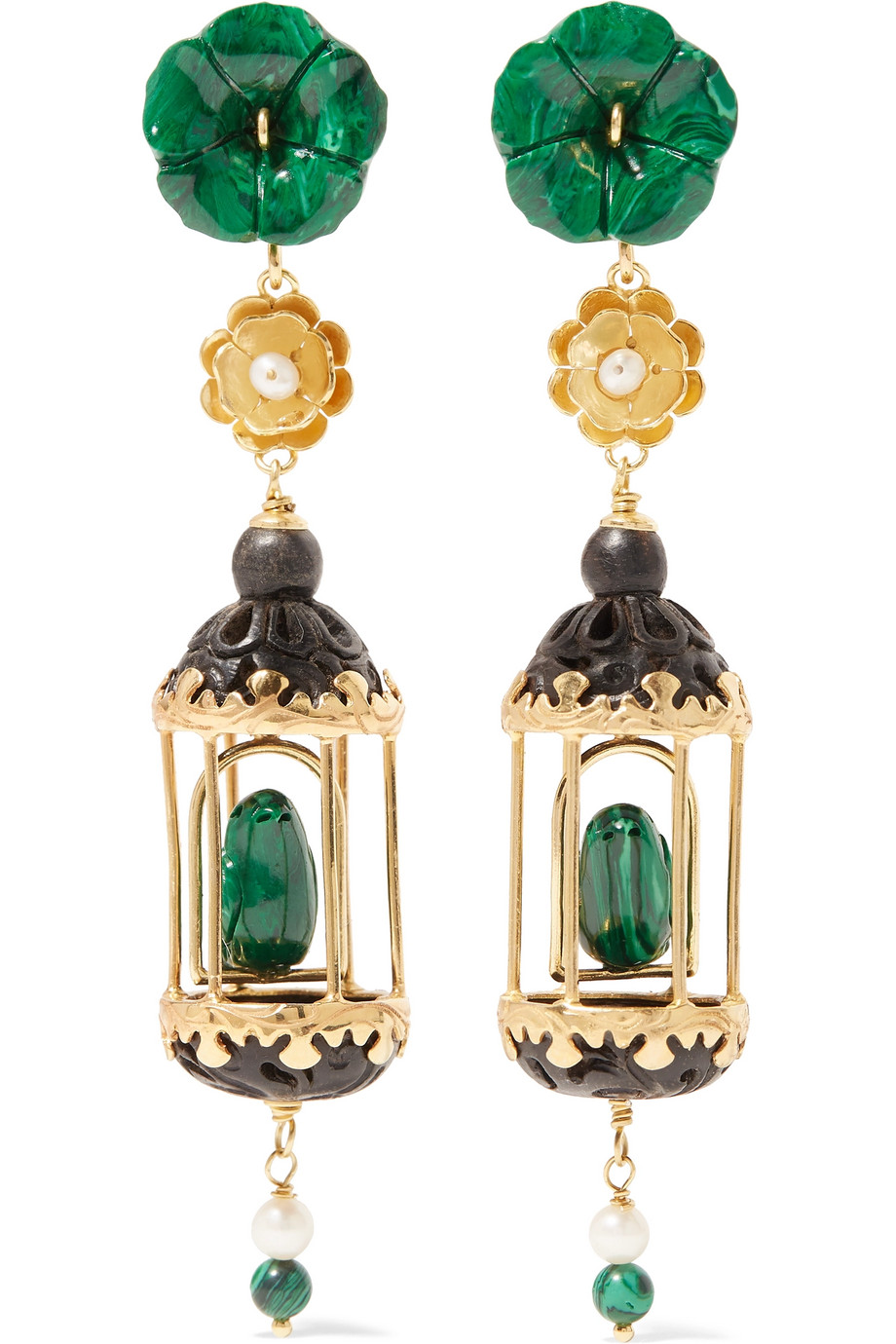 Rare looking earrings.  Photo courtesy of Moda Operandi