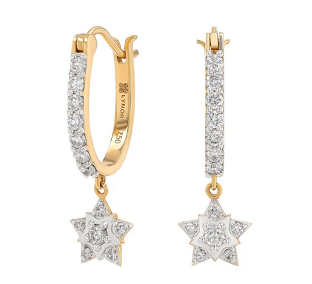 أقراط نحتية من  Lynor