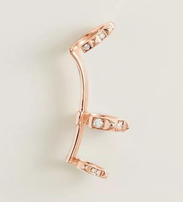 أقراط Clou d’H من Hermès