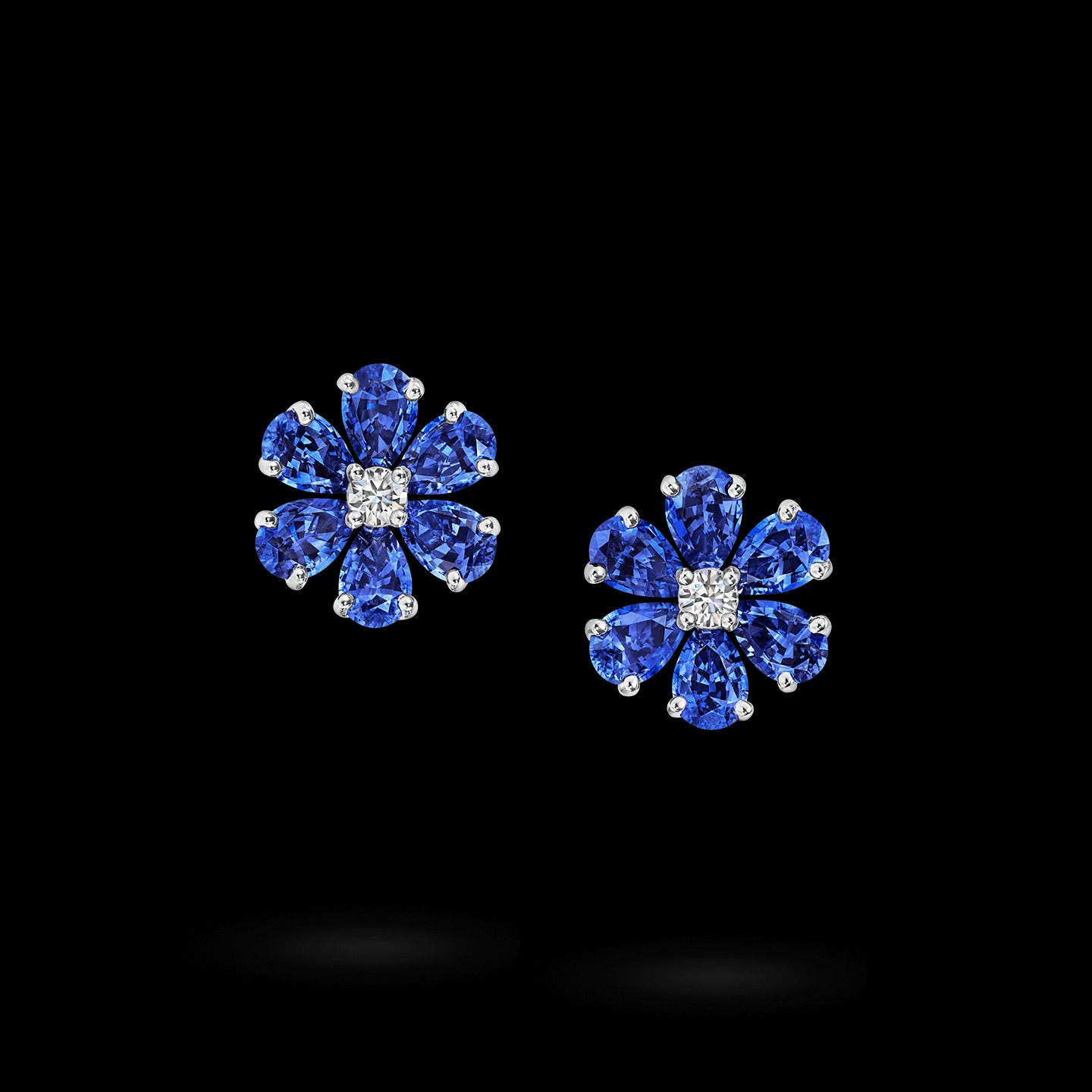 أقراط Forget-Me-Not من Harry Winston