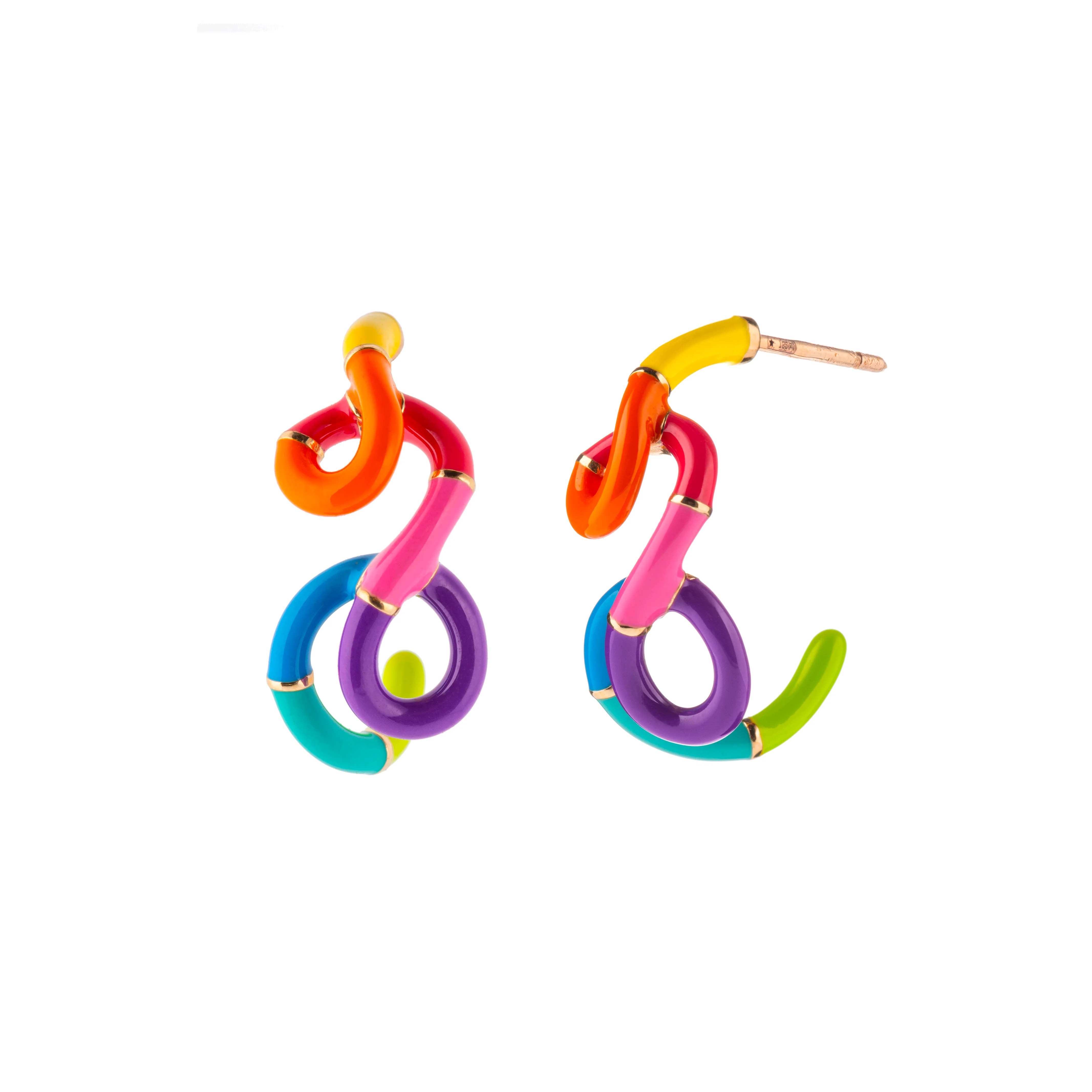 أقراط Full Spectrum من Bea Bongiasca