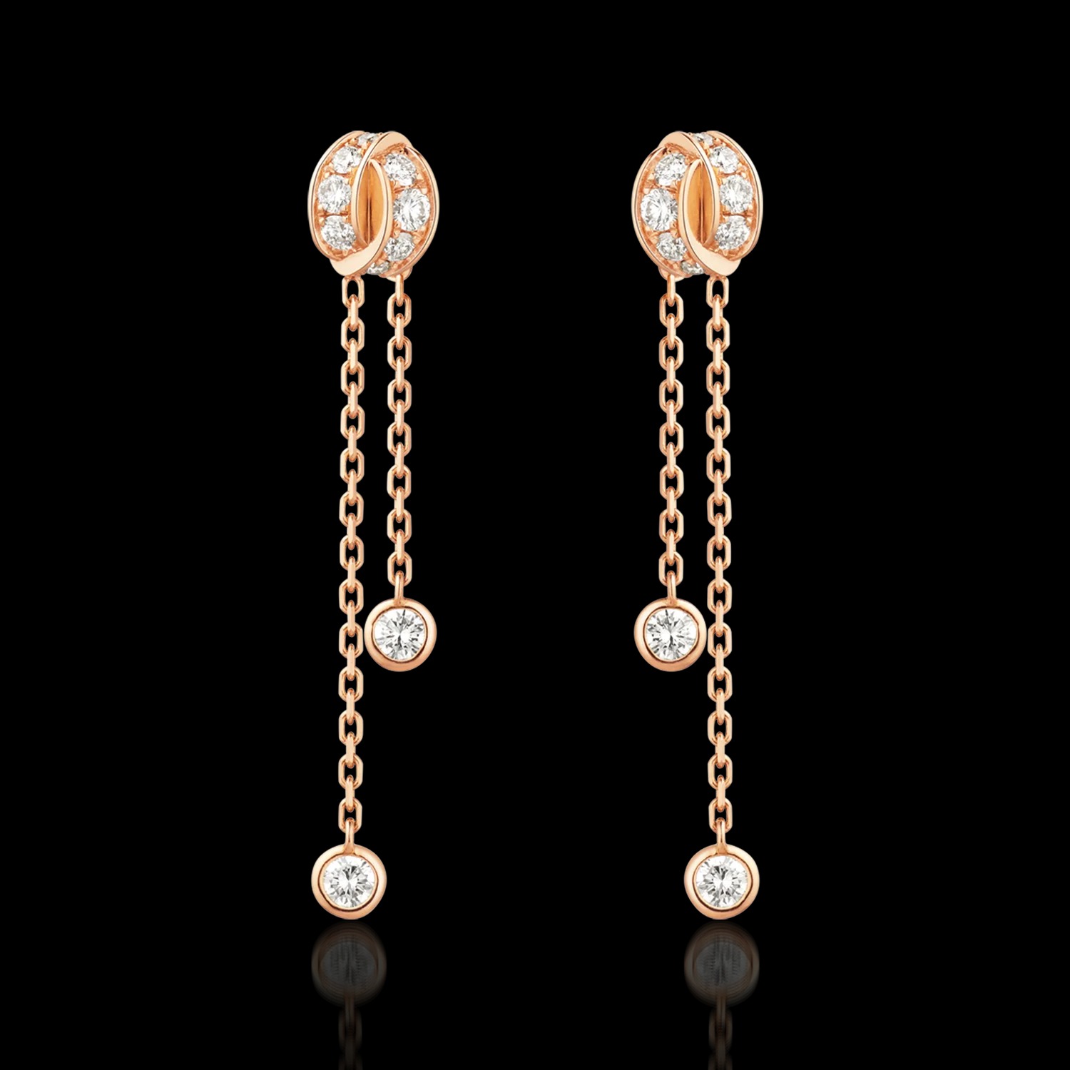 أقراط Liens Séduction من Chaumet