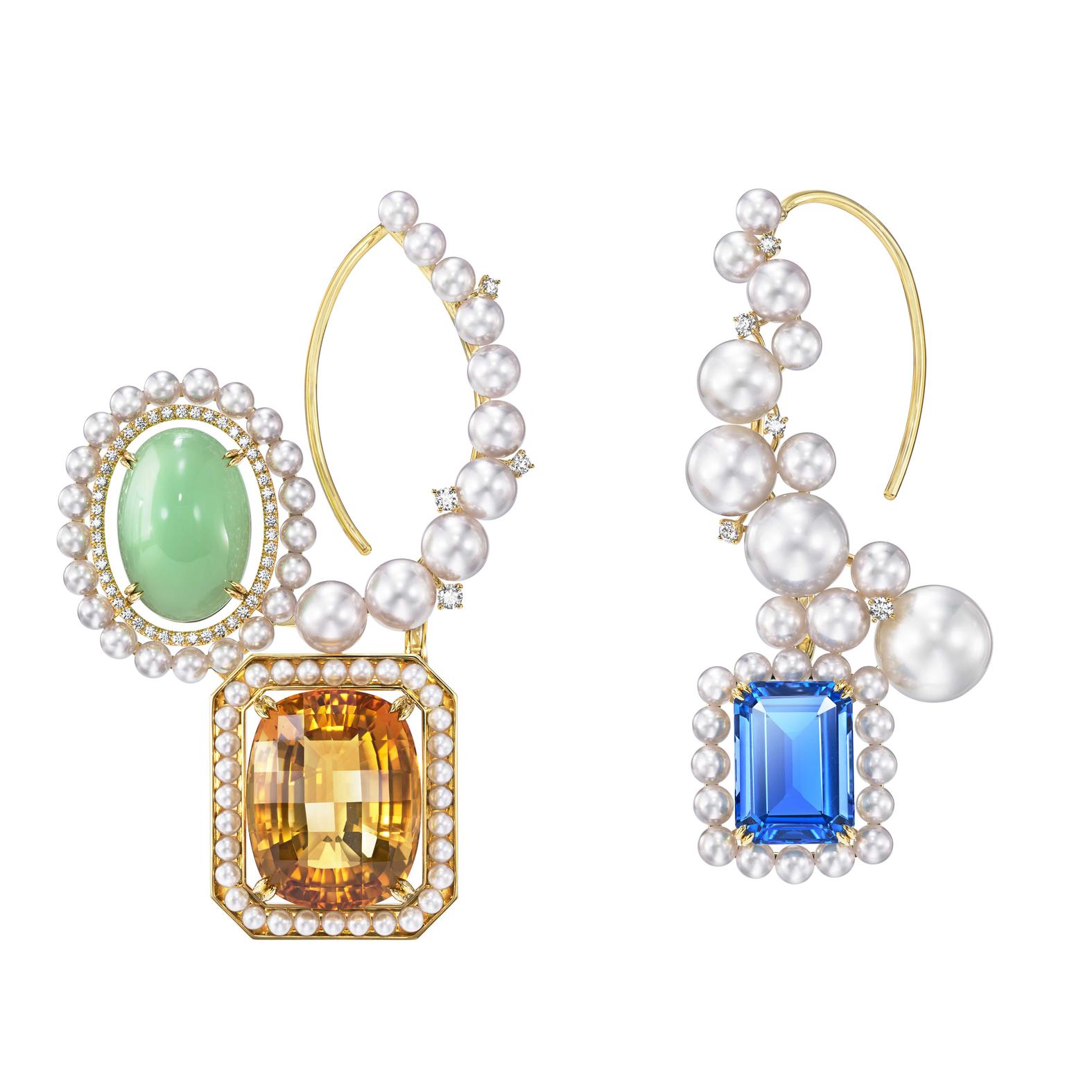أقراط Ore earrings من تاساكي Tasaki