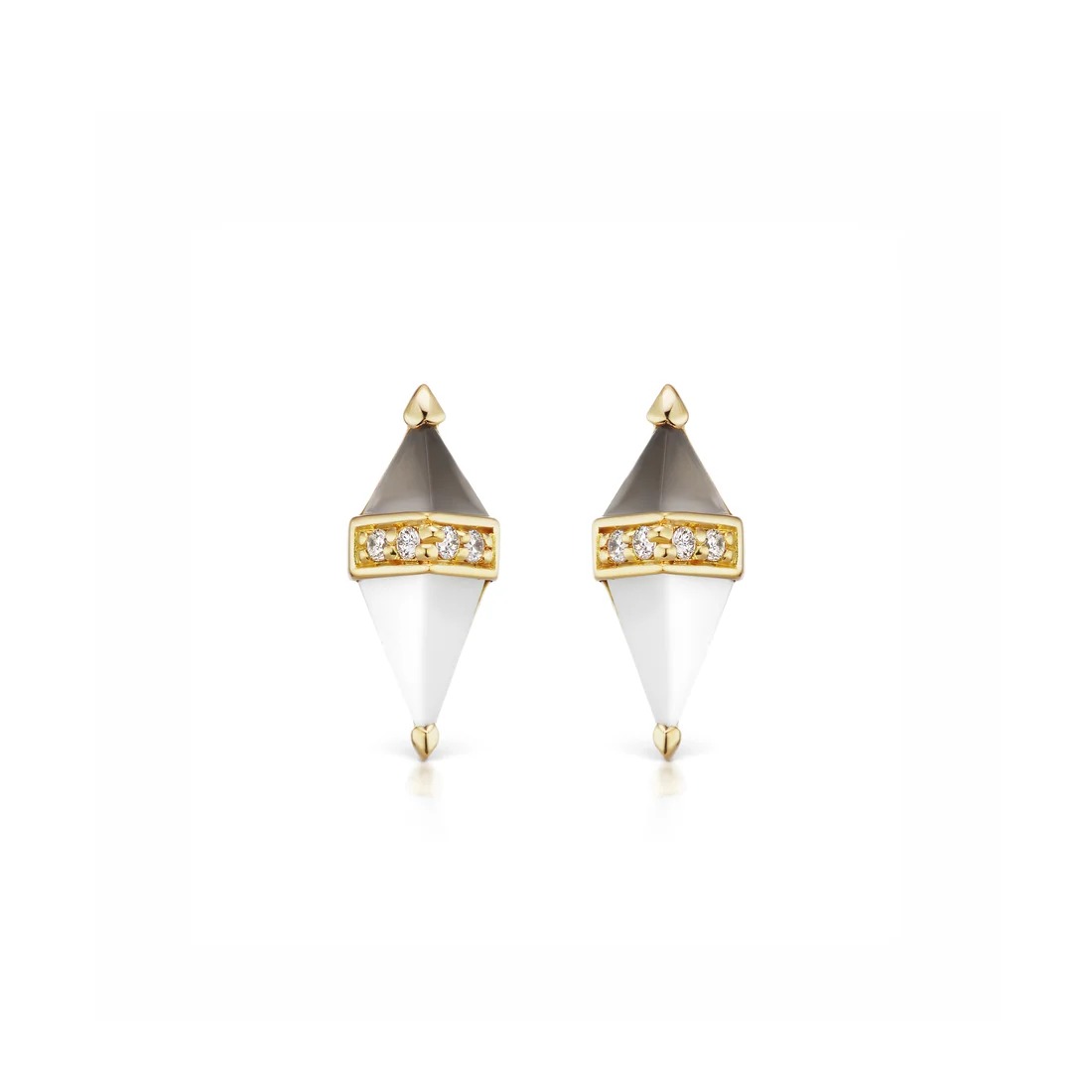 أقراط Pietra Studs من Sorellina