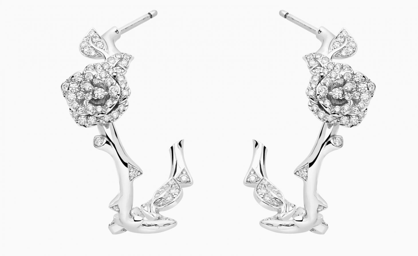 أقراط Rose Dior Couture من ديور  Dior