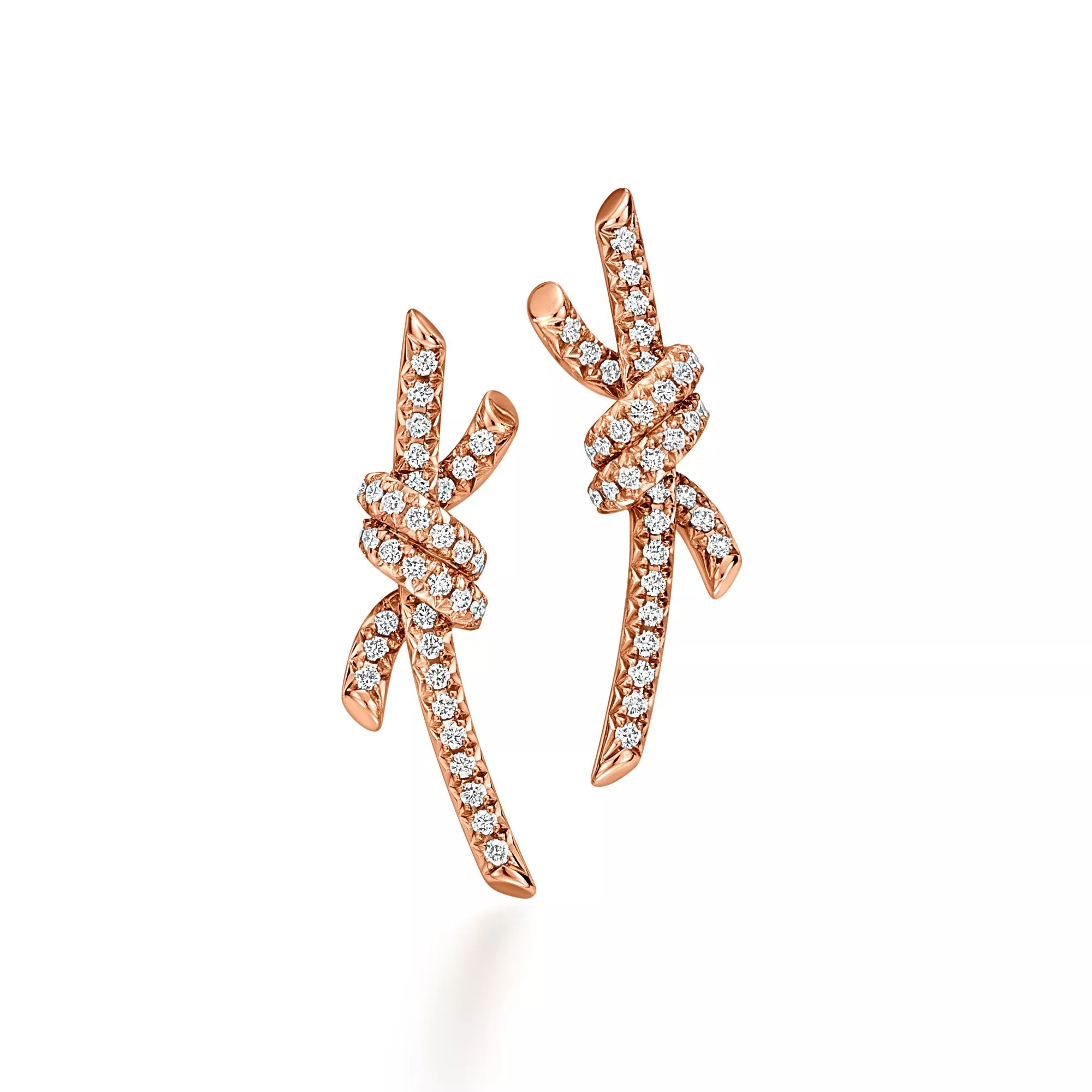 أقراط Tiffany Knot
