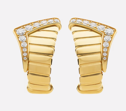 أقراط Tubogas من دار Bvlgari