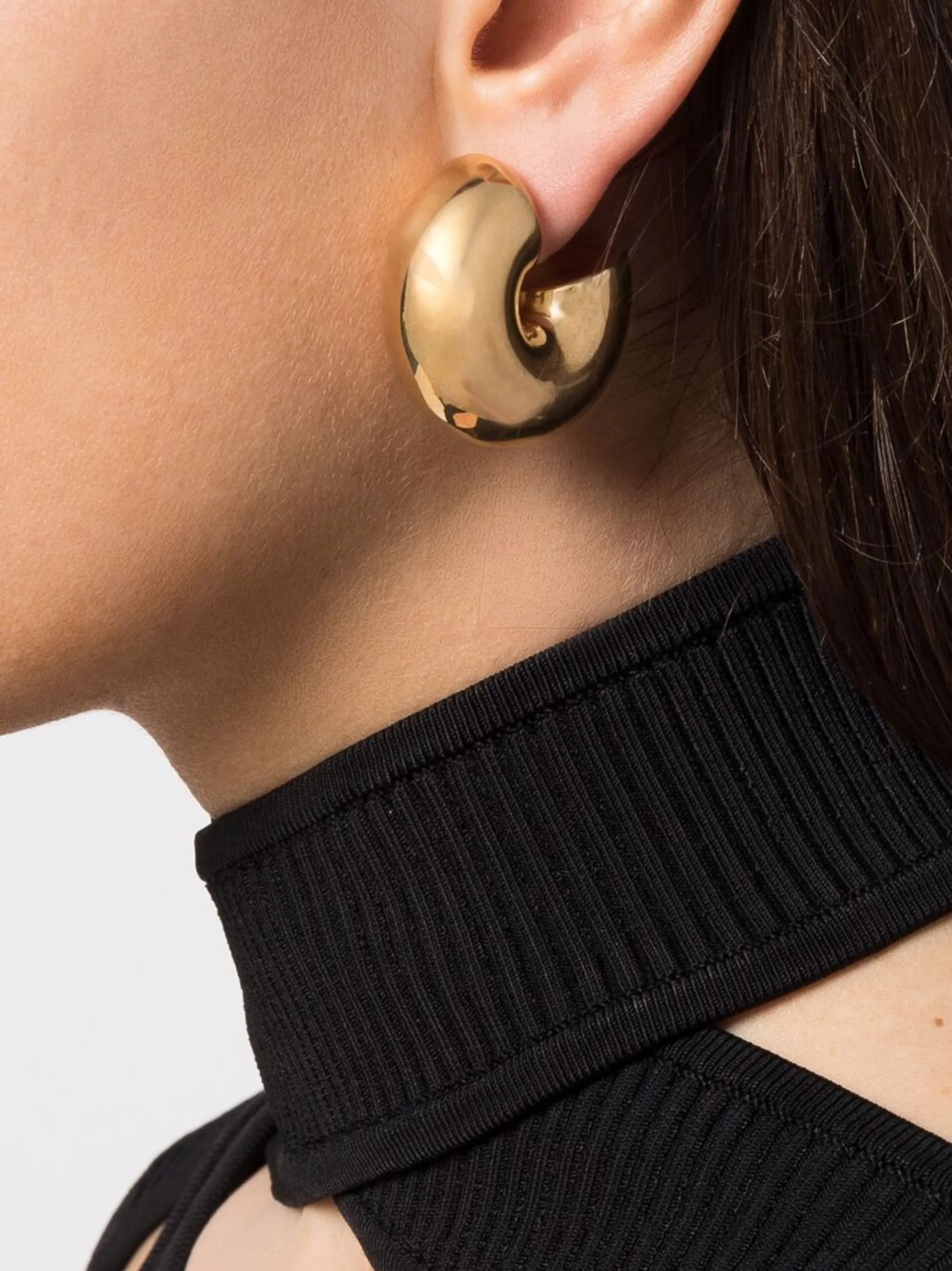 أقراط Uncommon Matters Beam Chunky Hoop