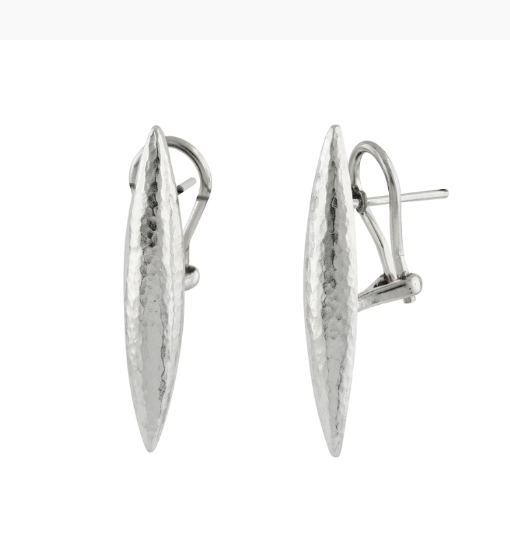أقراط WILLOW STERLING SILVER STUD  من GURHAN