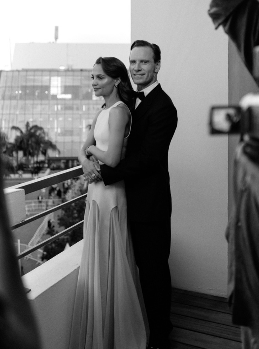 أليسيا فيكاندر Alicia Vikander ومايكل فاسبندر Michael Fassbender في إيبيزا
