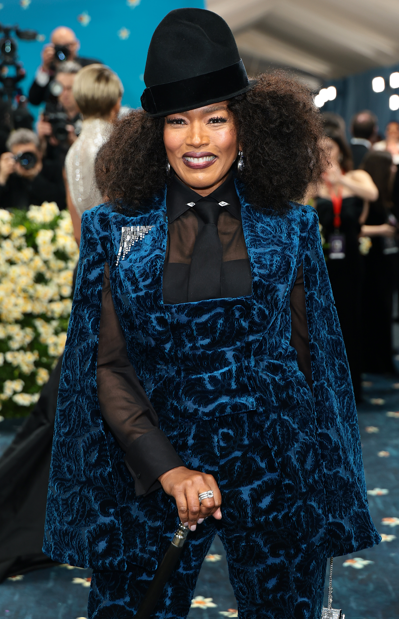 أنجيلا باسيت Angela Bassett بمجوهرات ميسيكا Messika الفاخرة الاستثنائية