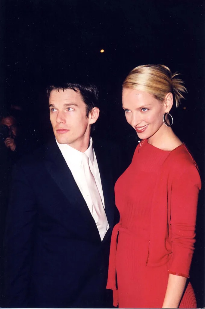 أوما ثورمان Uma Thurman وإيثان هوك Ethan Hawke