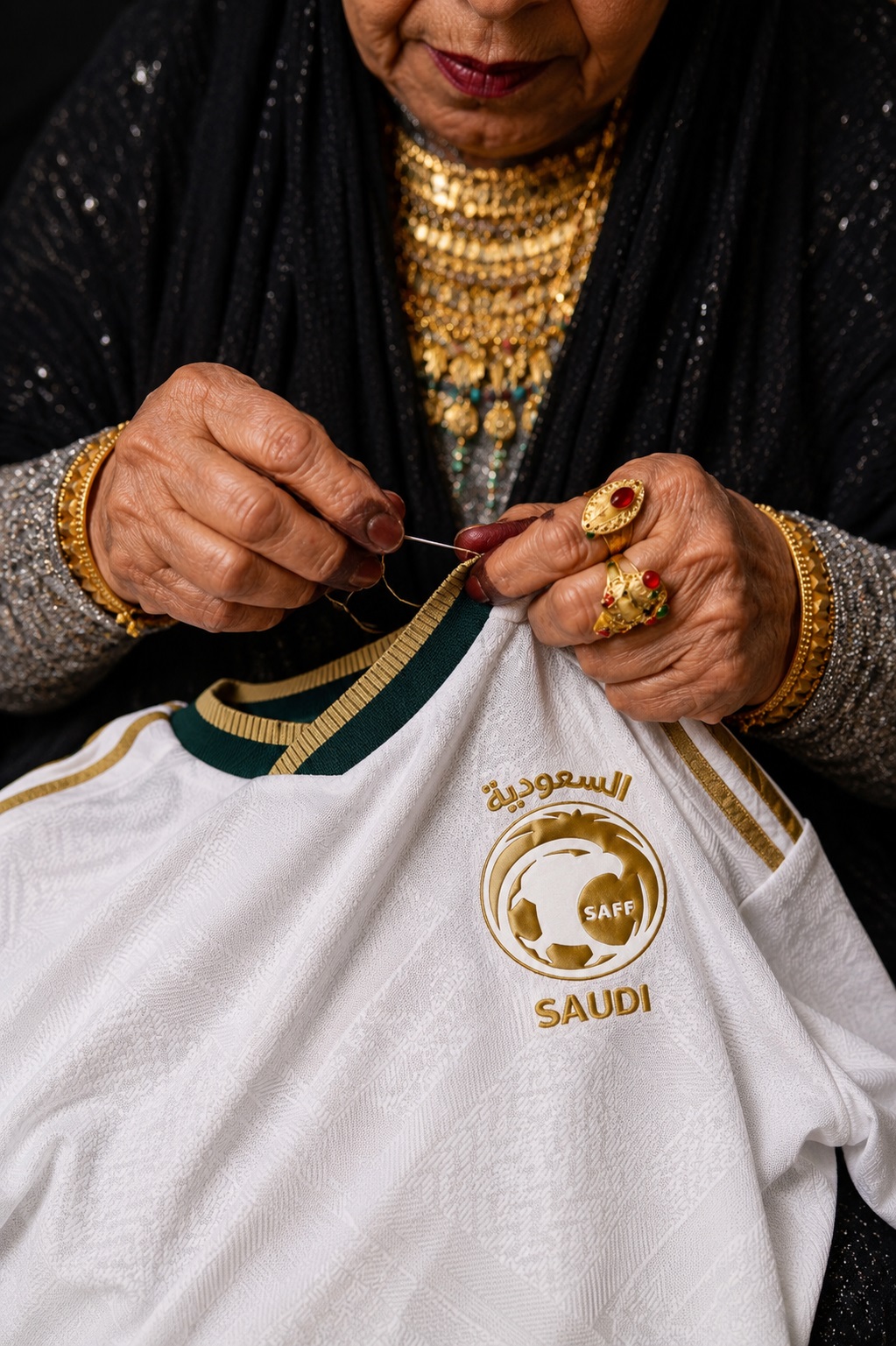 إبراز الحرف السعودية أمام العالم كفن حي توارثه الأجيال