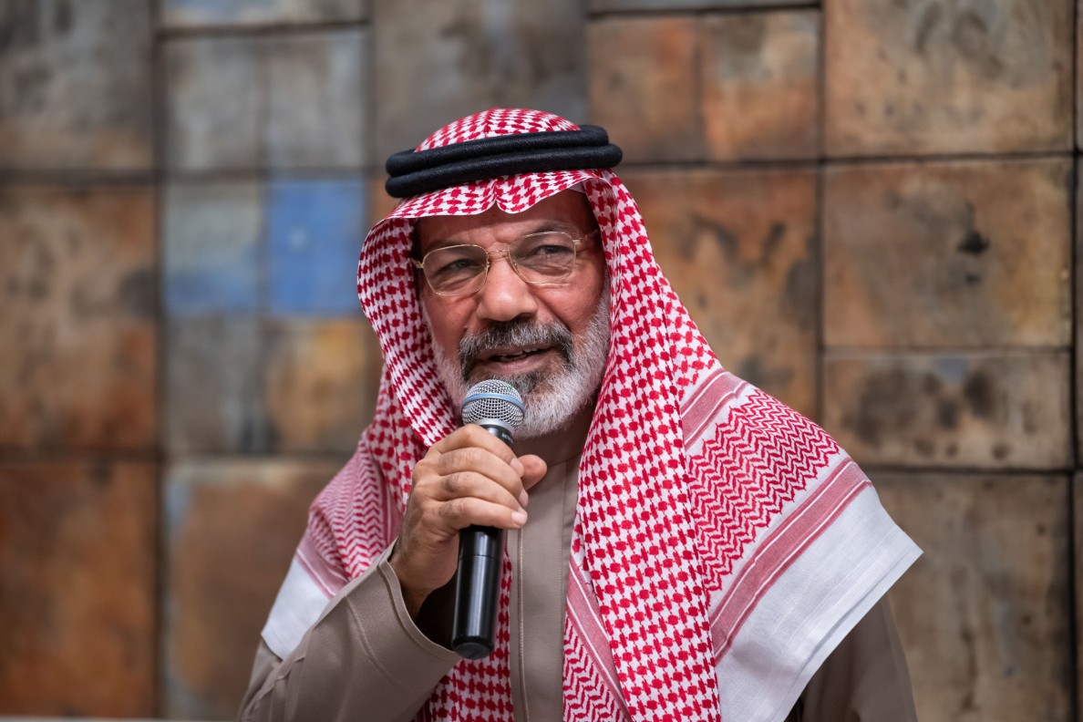 إبراهيم الحساوي الشخصية المكرمة في المهرجان