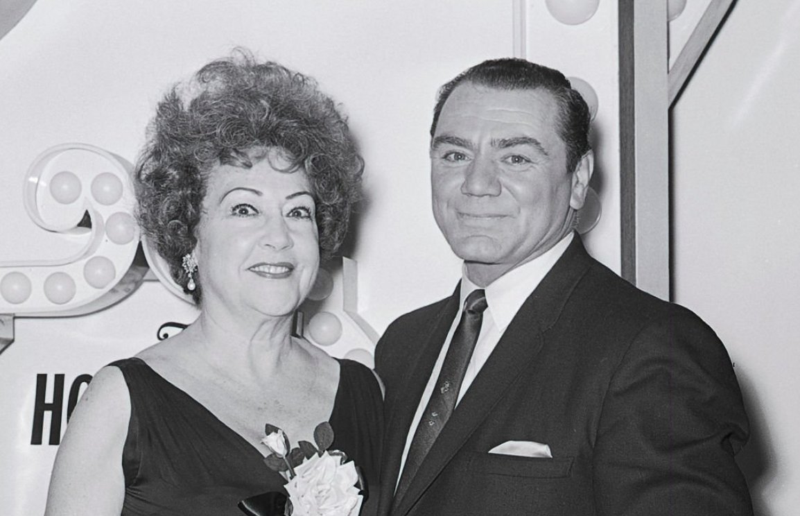 إرنست بورغنين Ernest Borgnine وإثيل ميرمان Ethel Merman