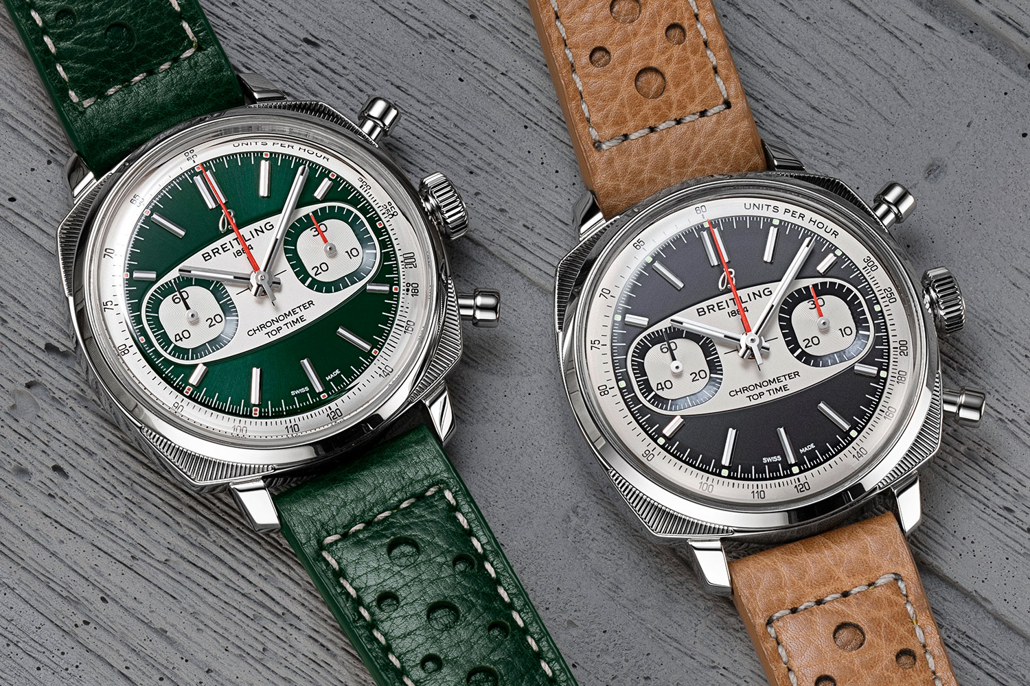 إصدار محدود من Breitling Top Time Racing يعكس روح السرعة والتحدي