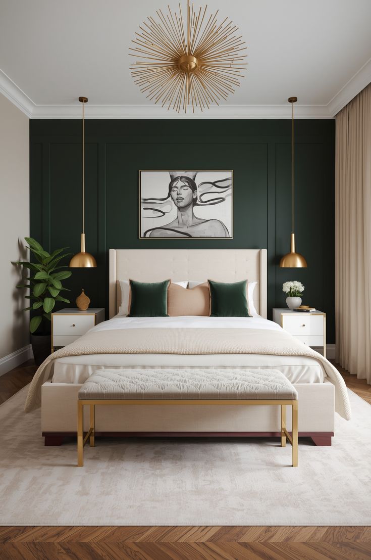 إضاءات بملسات معدنية