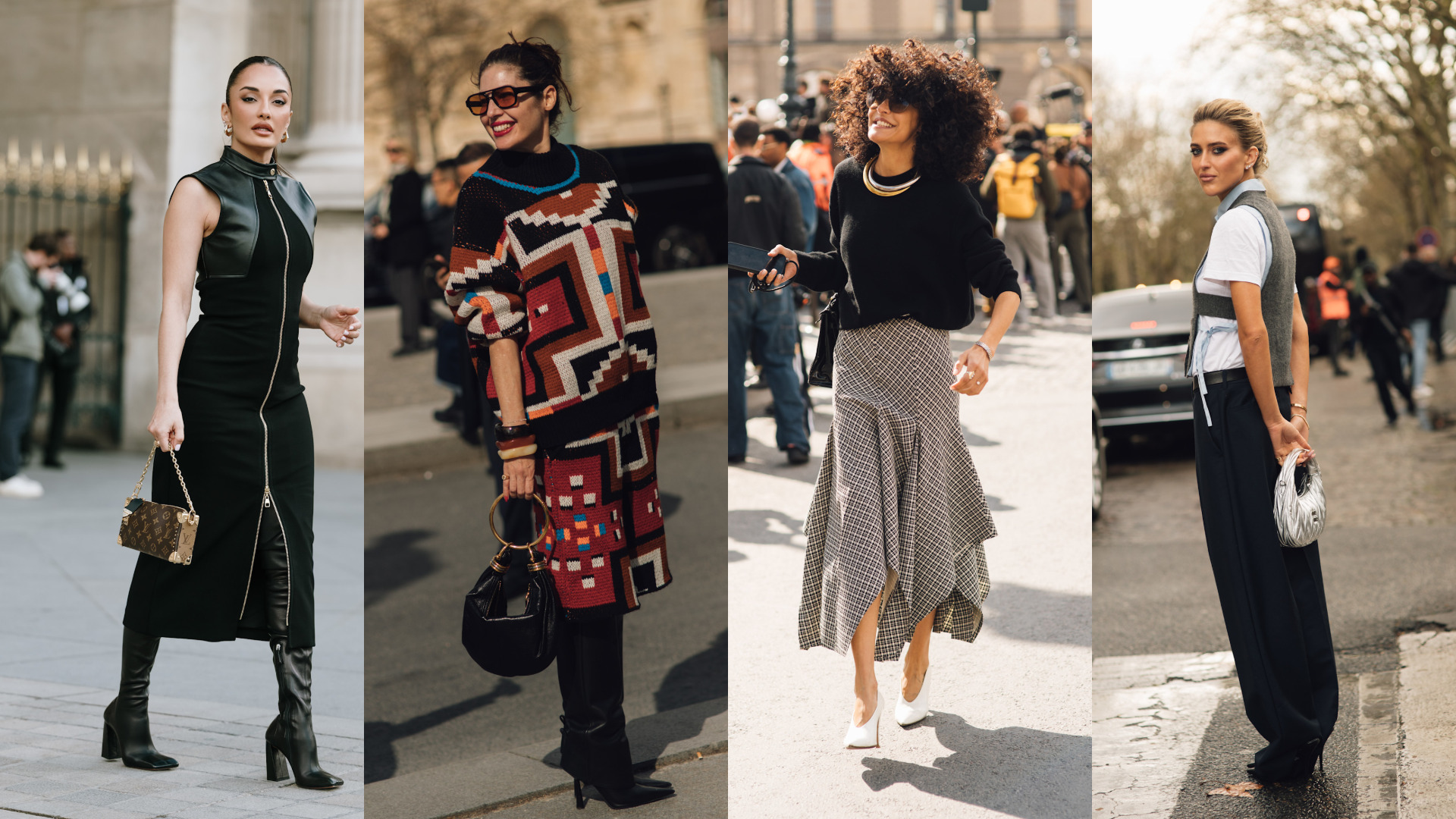 إطلالات أنيقة للعيد من شوارع الموضة