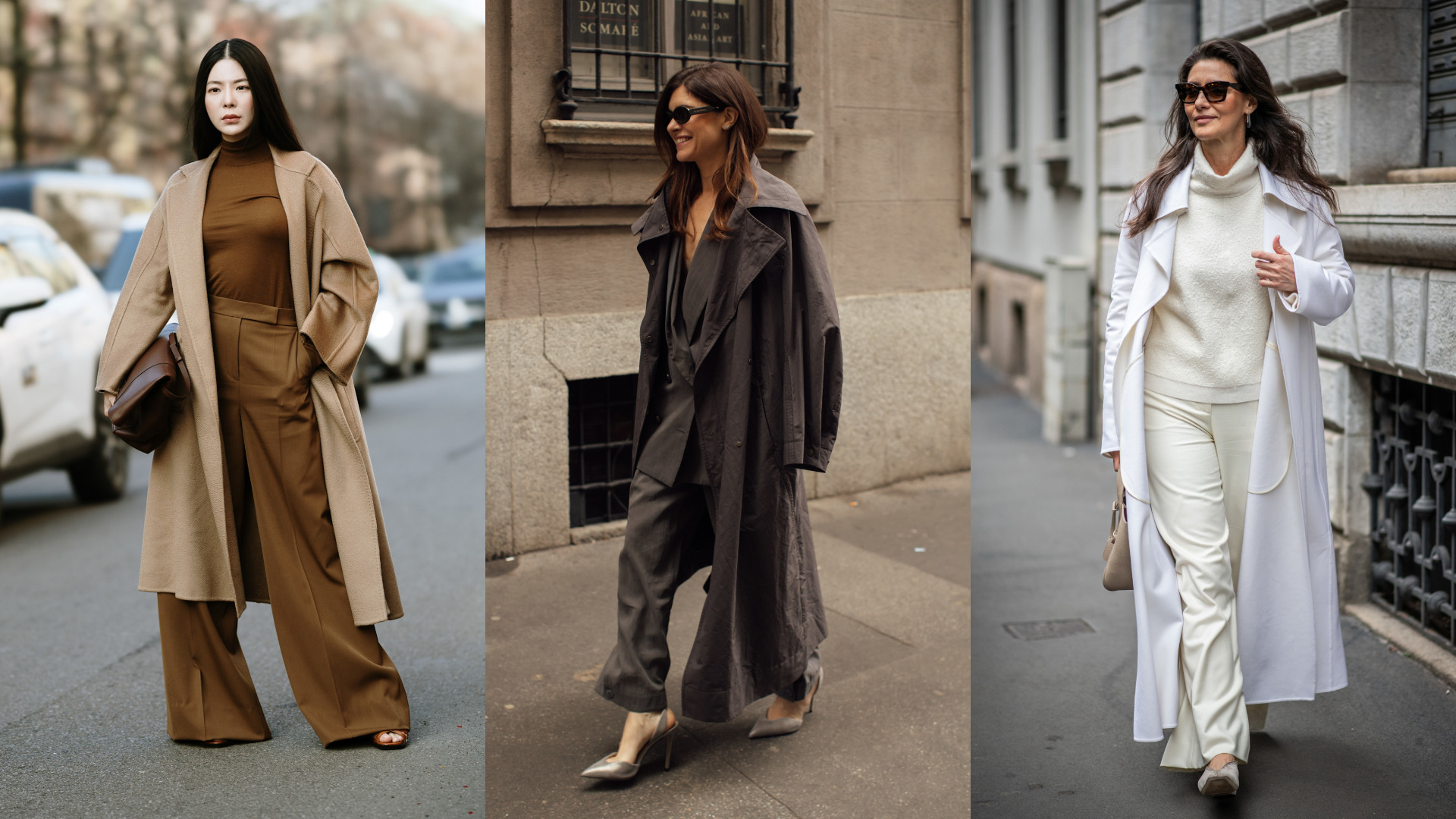 إطلالات بأقمشة مناسبة ومريحة من شوارع ميلان