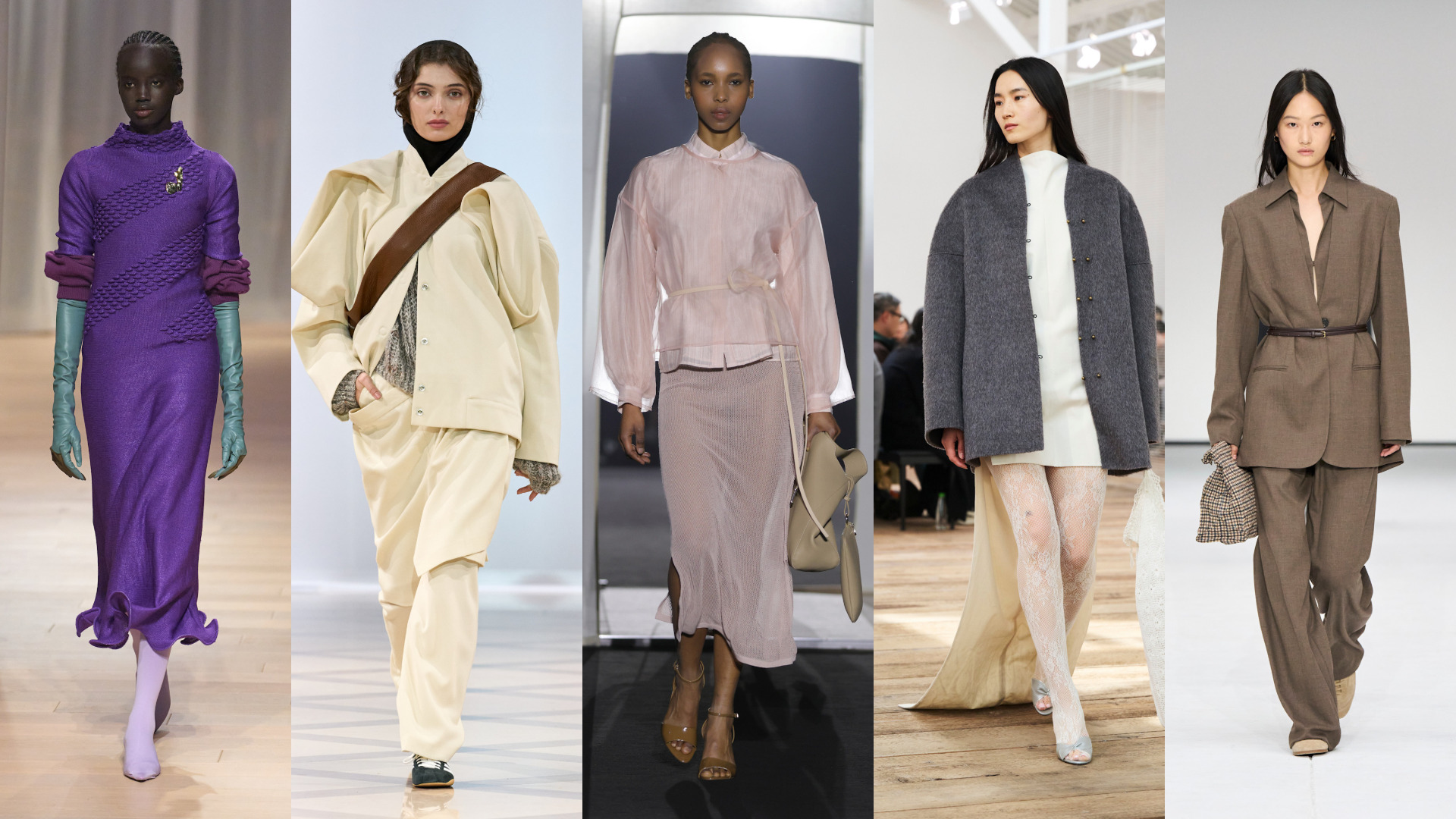 إطلالات بألوان مختلفة لحالات مختلفة