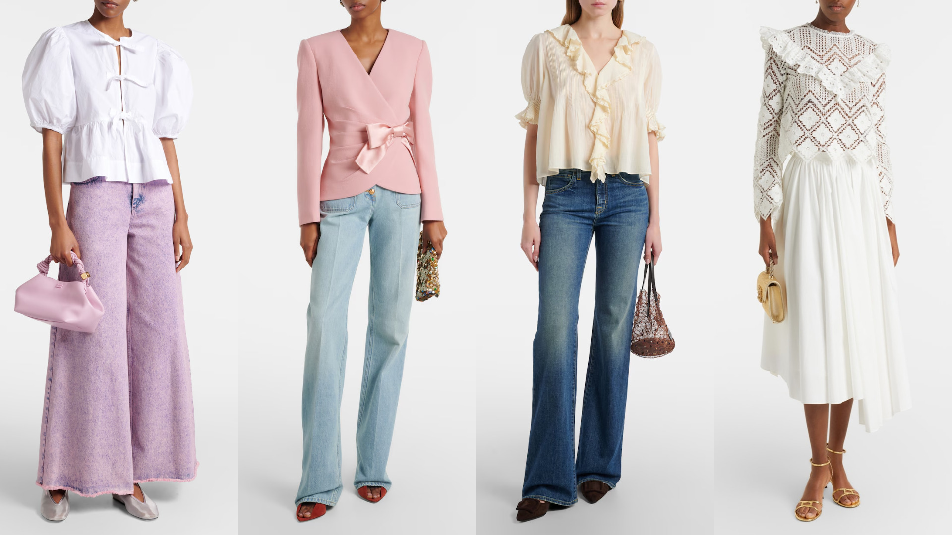 إطلالات بتفاصيل رومانسية ملفتة