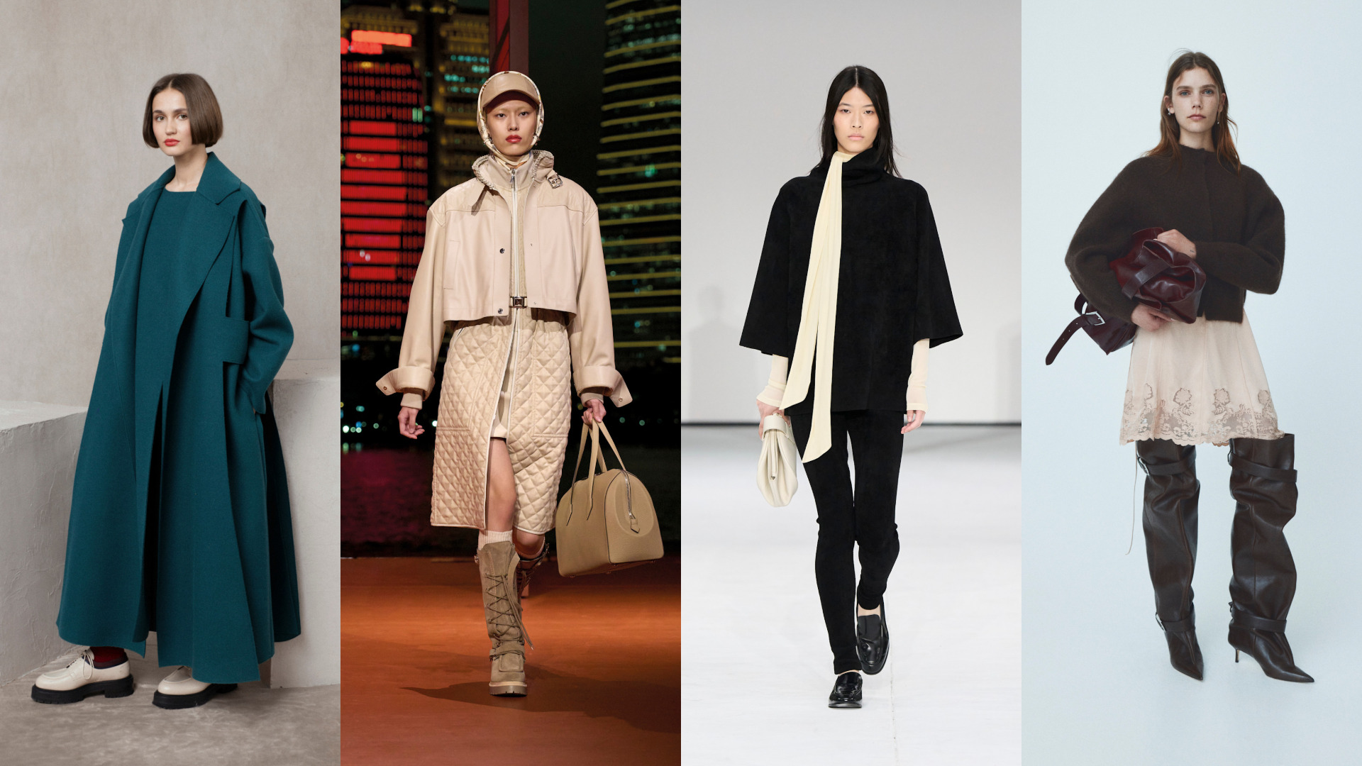 إطلالات بدرجات لونية متقاربة ومتناسقة من H&M وCos وHermes وKayrouz