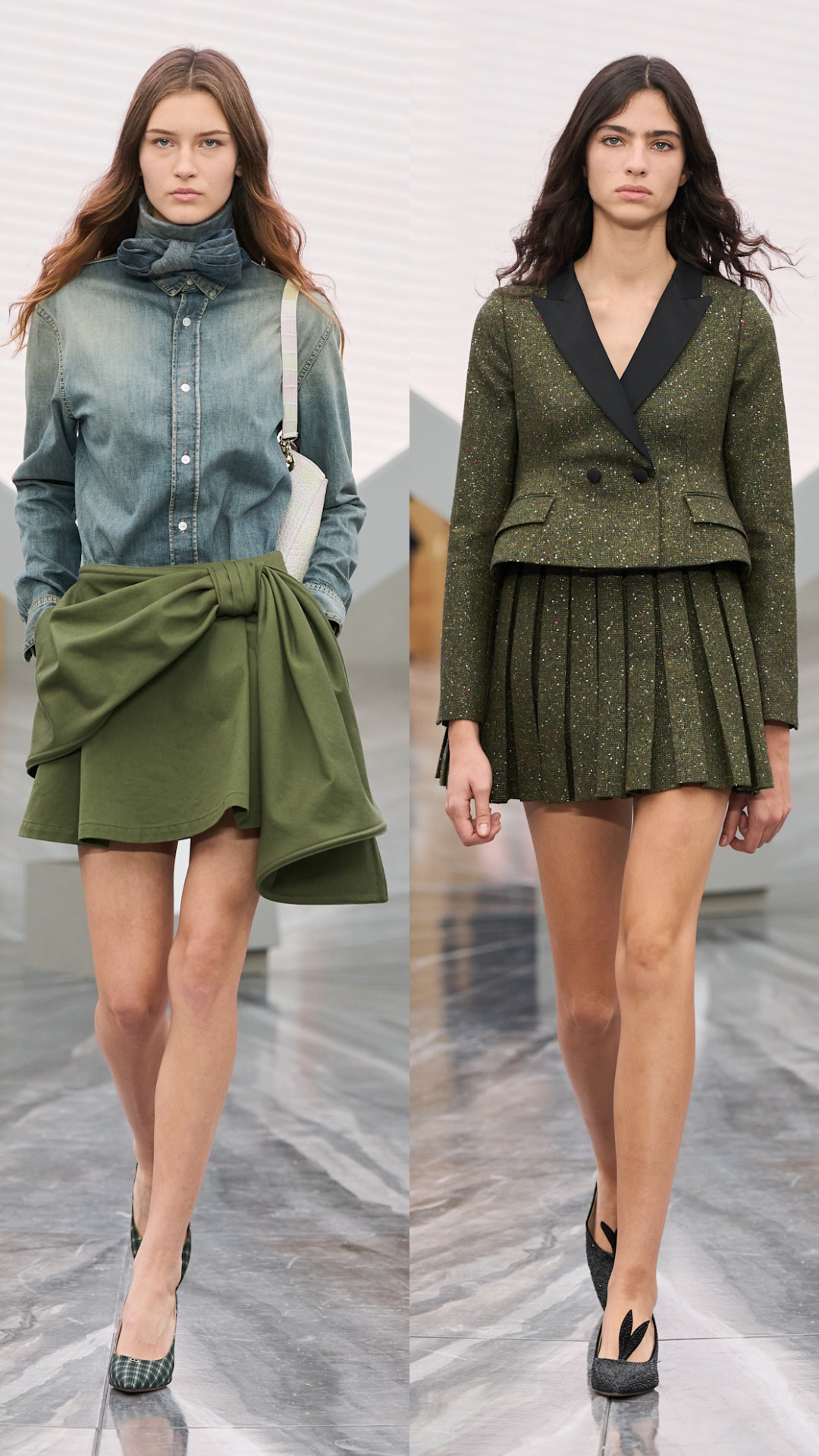 إطلالات بطابع الستينات من Christian Dior