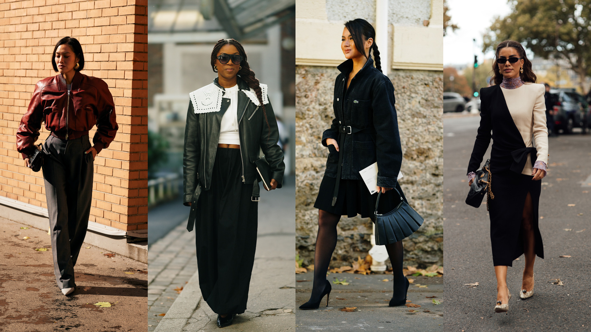 إطلالات بقصات بسيطة وملفتة