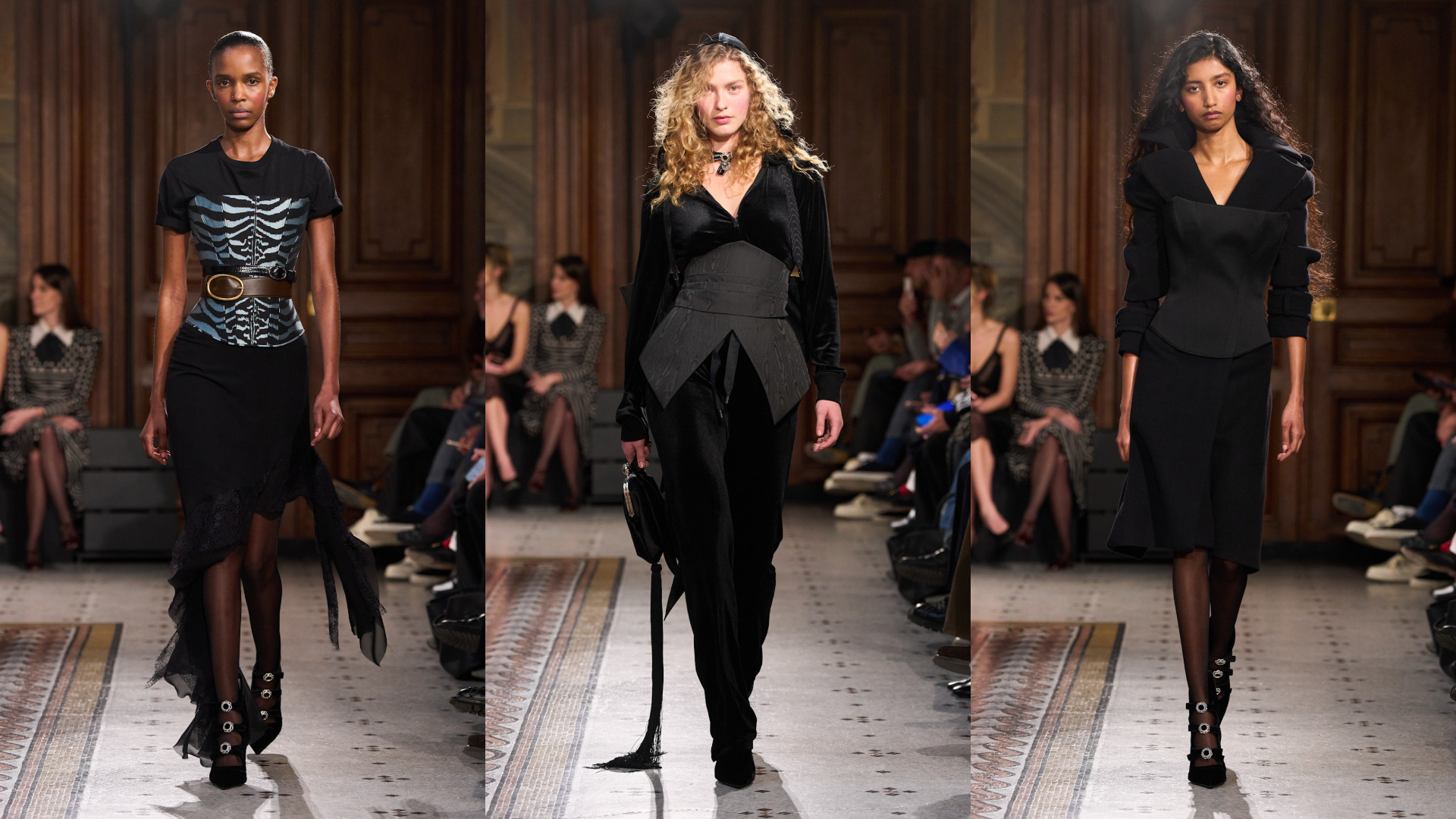 إطلالات تعتمد على الكورسية من Nina Ricci