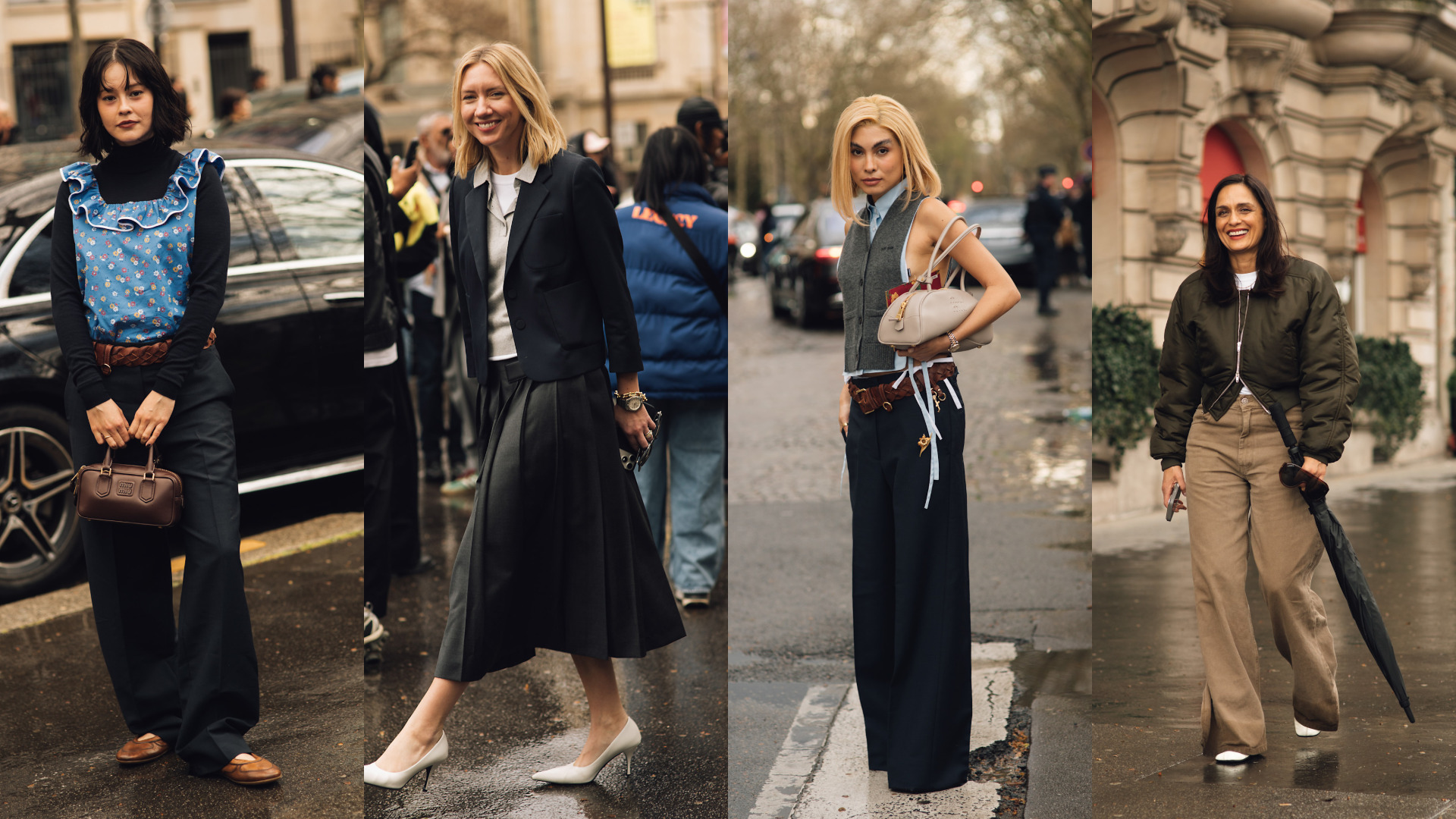 إطلالات عصرية وأنيقة ومريحة من شوارع باريس