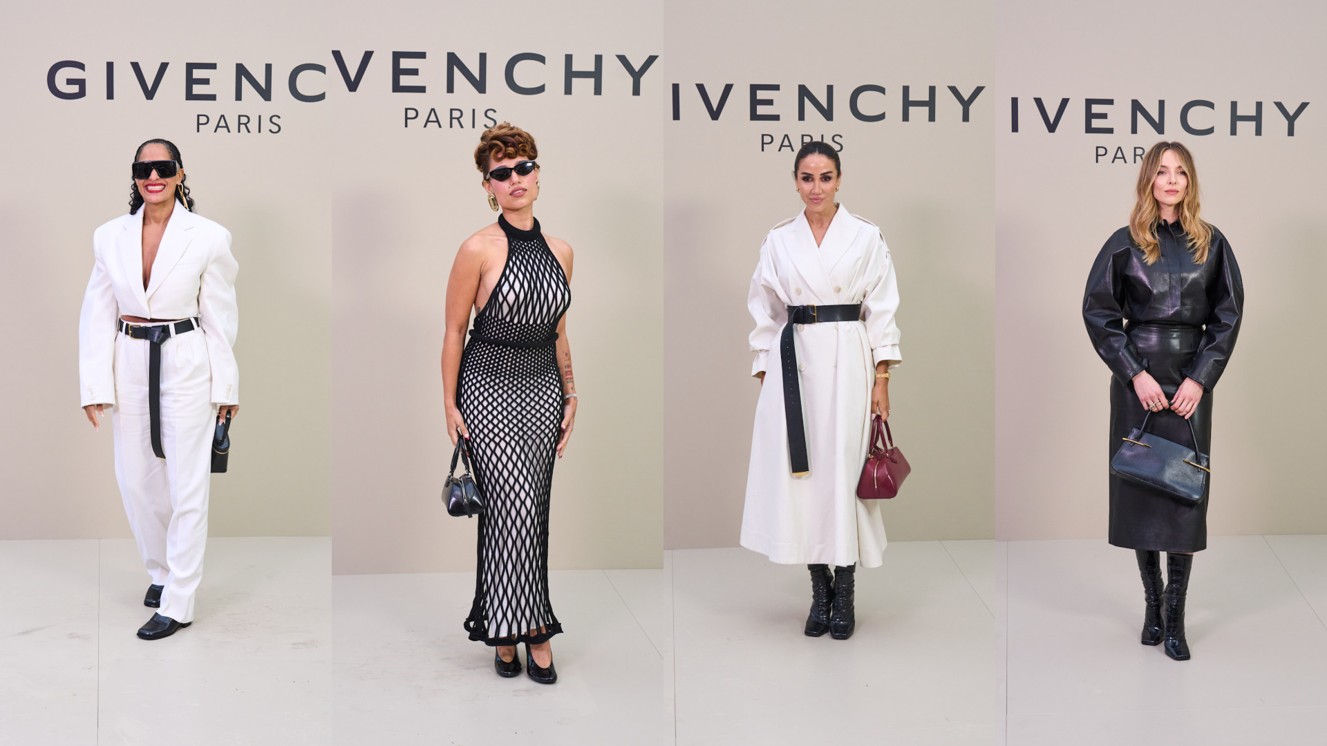 إطلالات لمشاهير بأشكال أجسام مختلفة من عرض أزياء Givenchy