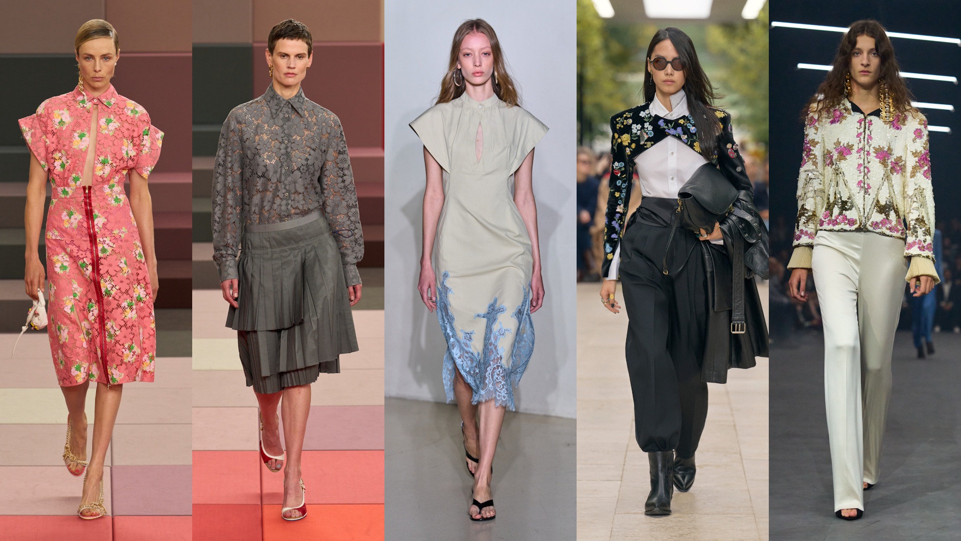 إطلالات من الورود والدانتيل مناسبة لعيد الفطر