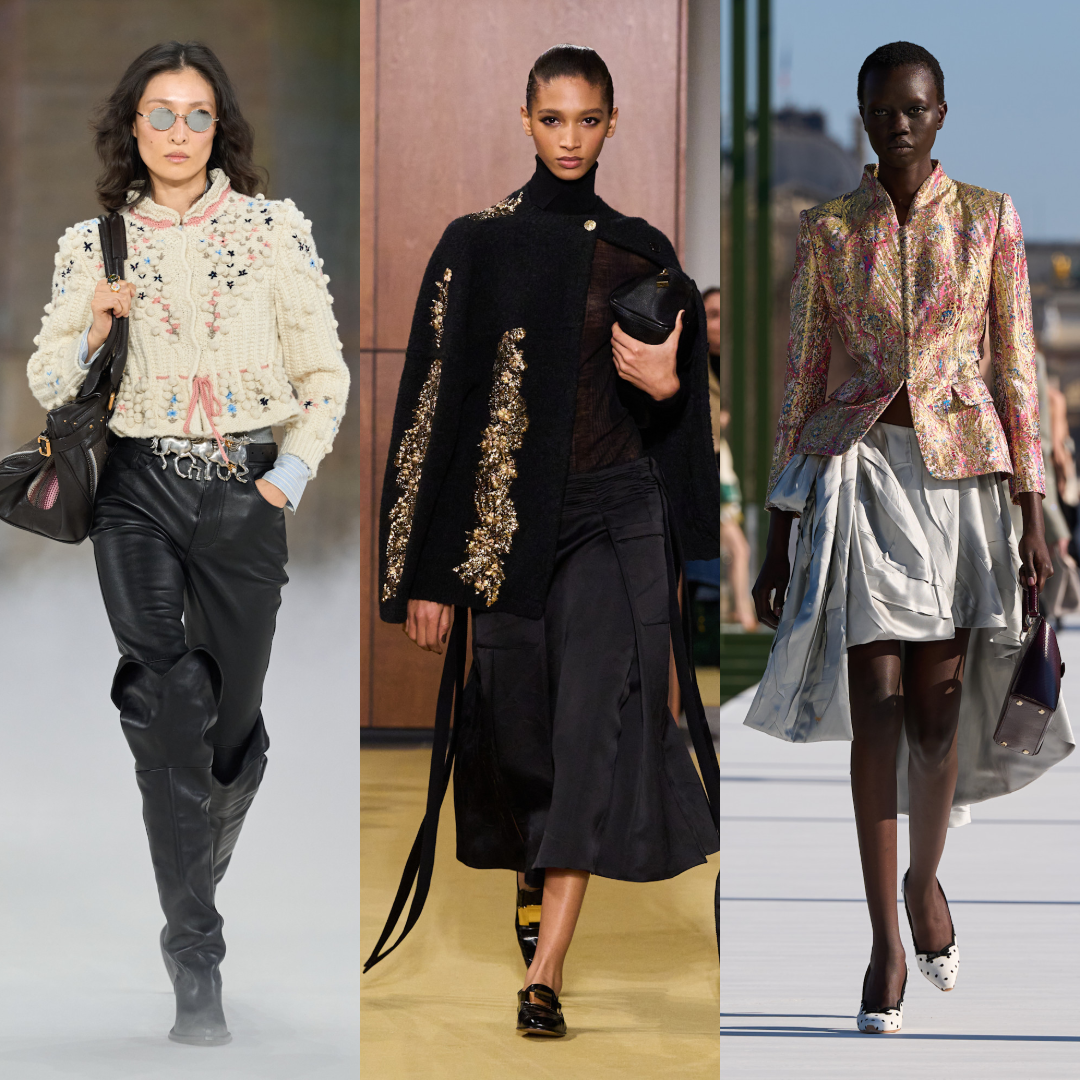 إطلالات من مجموعات الأزياء الجاهزة لخريف وشتاء 2026 و2027 من Christian DiorوChloeو Tory Burch