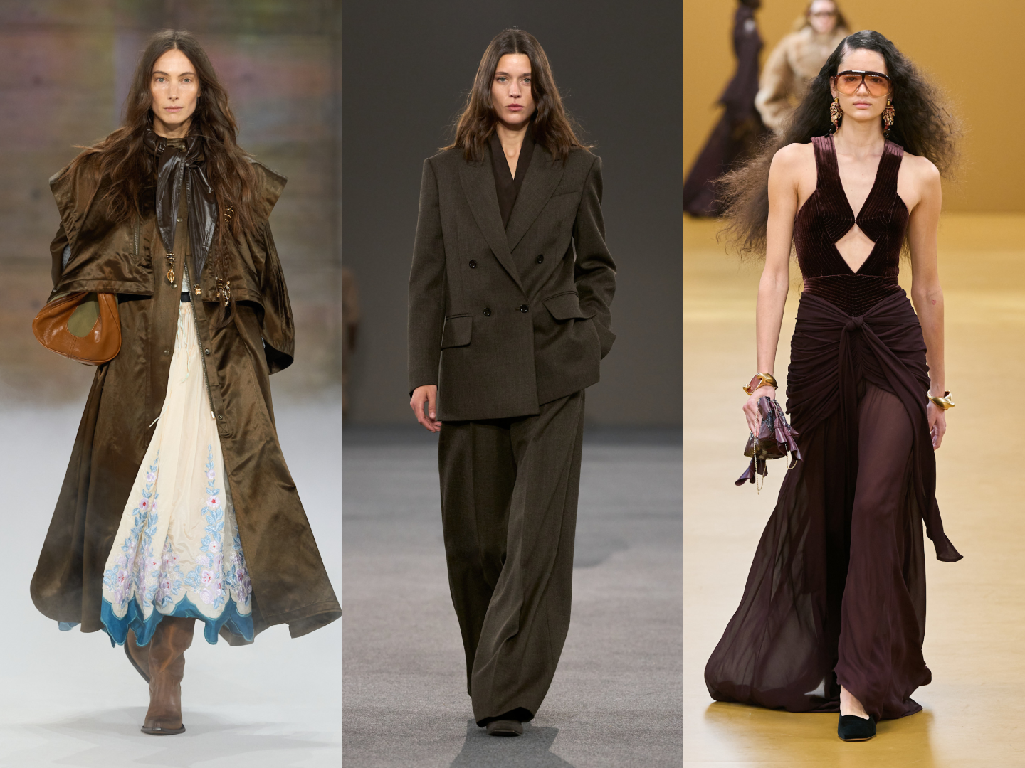 إطلالات من مجموعات الأزياء الجاهزة لخريف وشتاء 2026 و2027 من Max Mara وZimmermann و Chloe