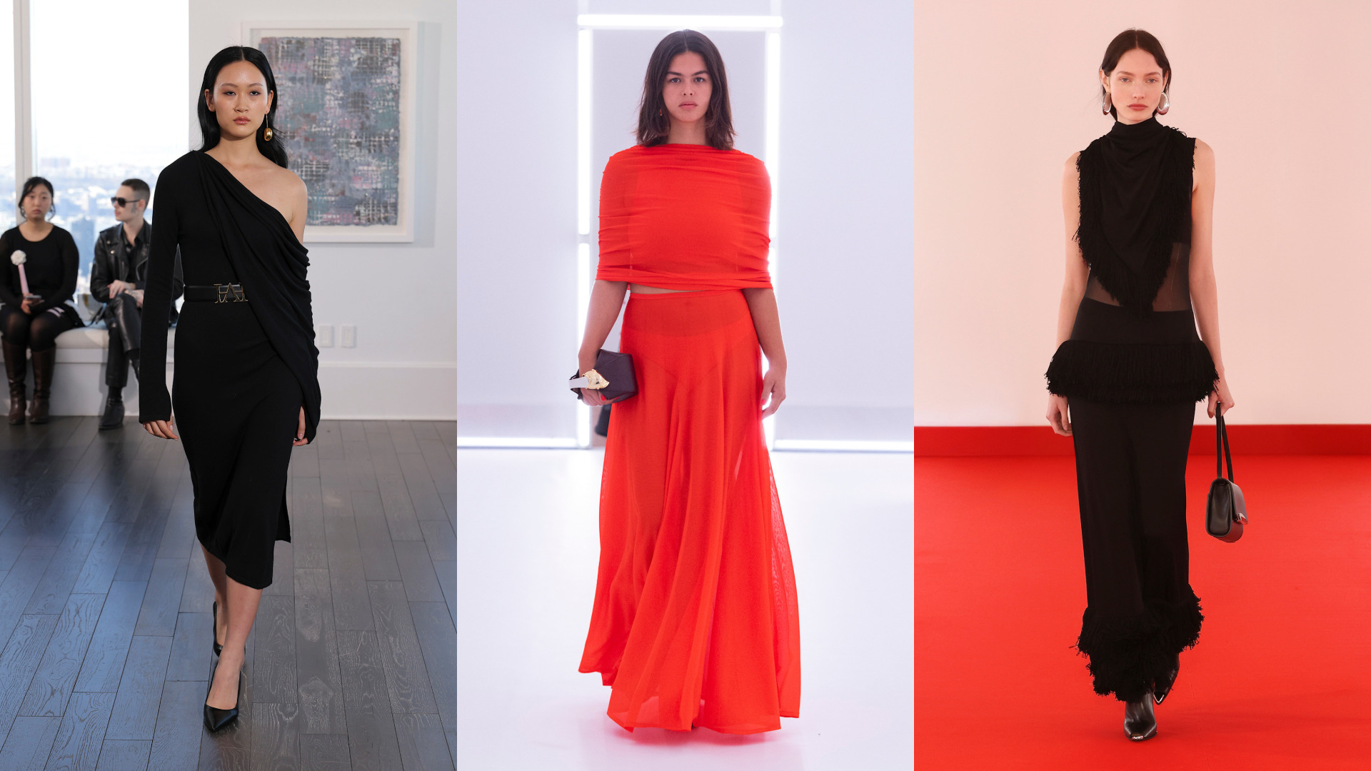 إطلالات مناسبة لعشاء على إطلالة من Maxwell وAiste Hong