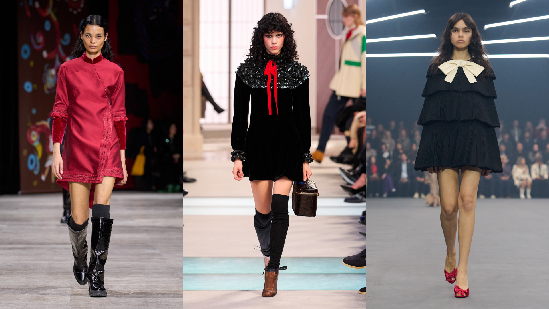 إطلالات مناسبة لعشاء في مطعم عصري من Valentino وLouis Vuitton وShiatzy Chen