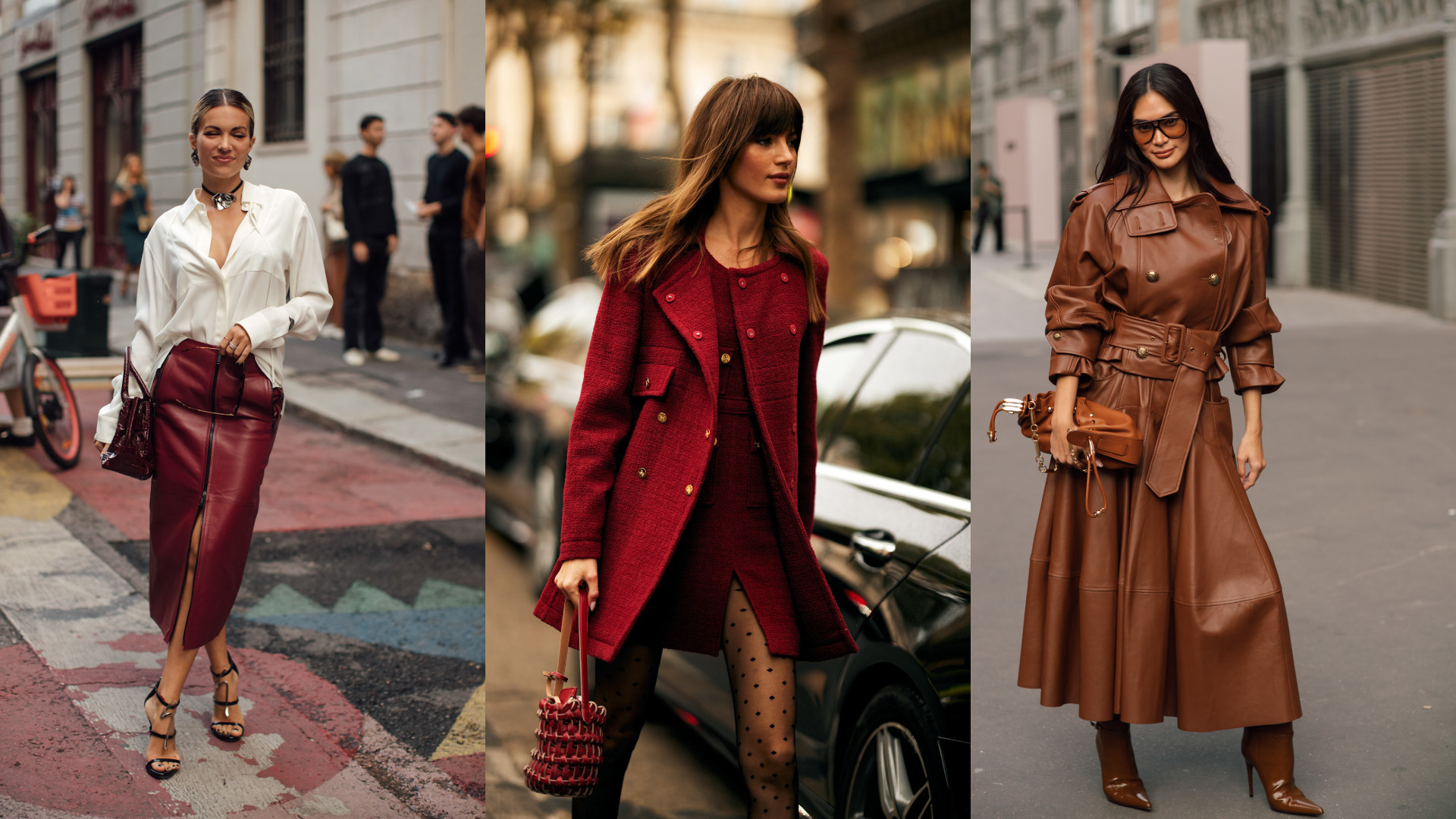 إطلالات مناسبة لعشاء في مقهى من شوارع باريس وميلان