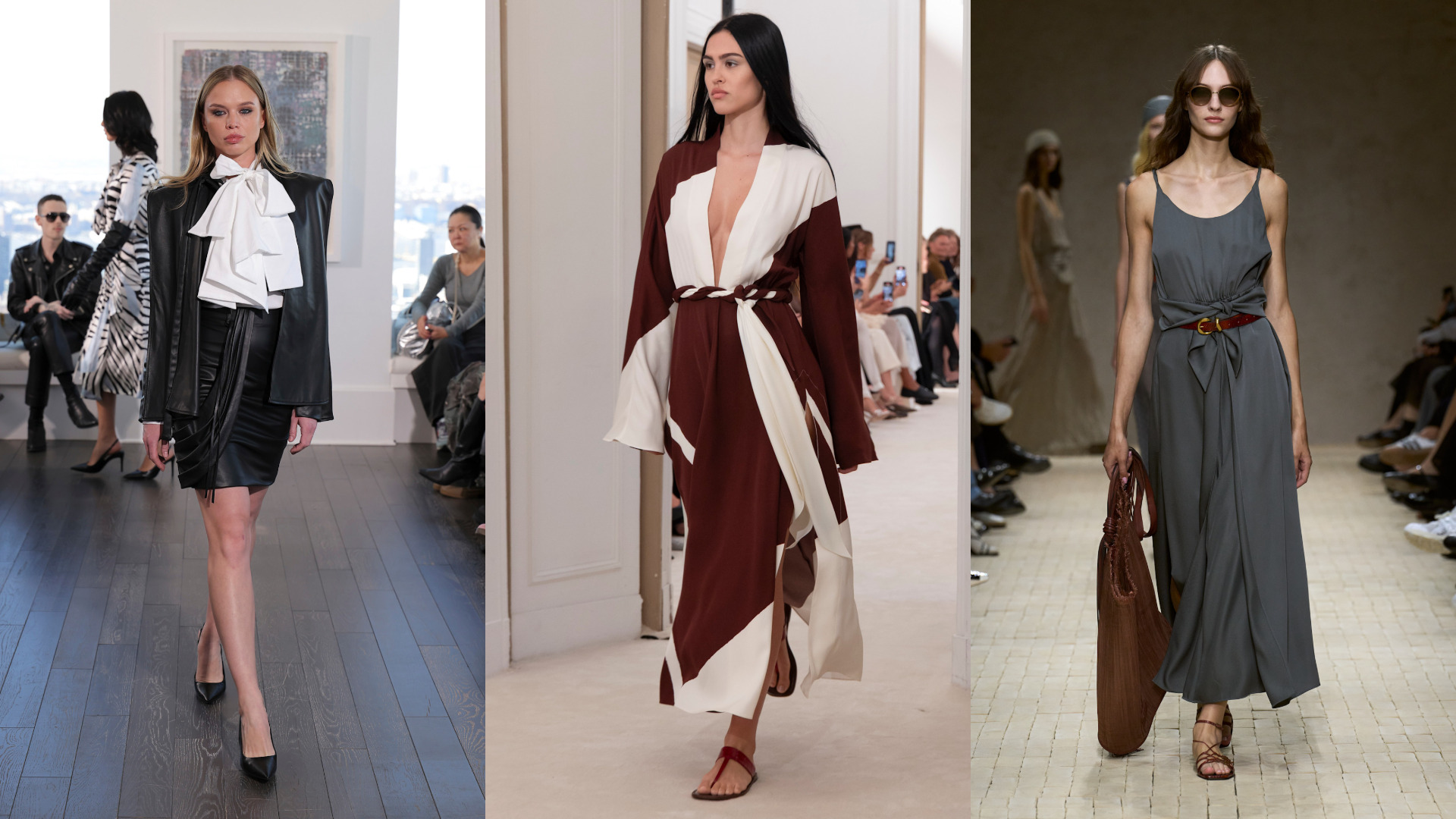 إطلالات مناسبة لعشاء في مقهى من Emporio Armani وFerretti وAiste Hong