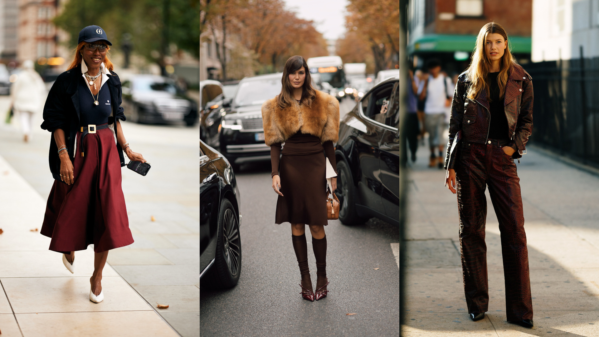 إطلالات مناسبة لعشاء في مكان خاص من شوارع نيويورك وباريس ولندن