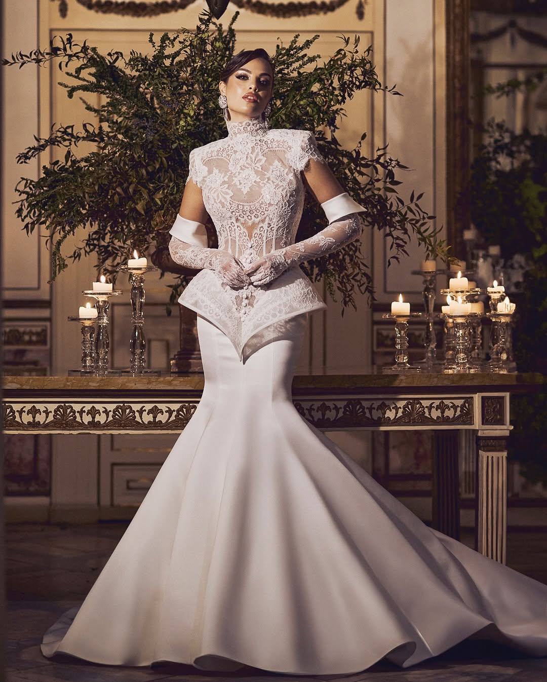 إطلالة زفاف من دار salvatore_pappacena_couture