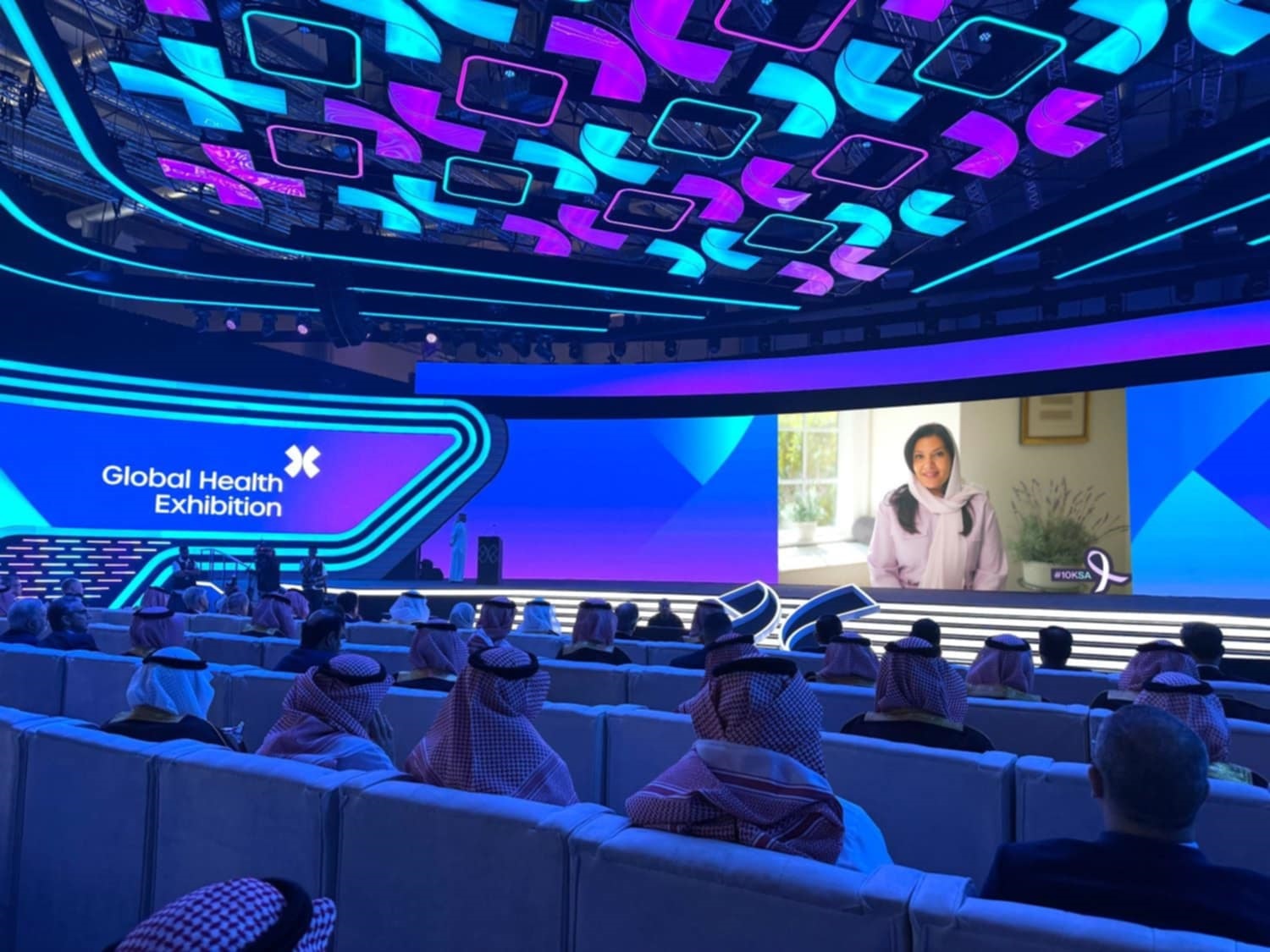 إعلان الأميرة ريما بنت بندر عن إطلاق مبادرة10KSA  تحت شعار معاً لأجل الصحة