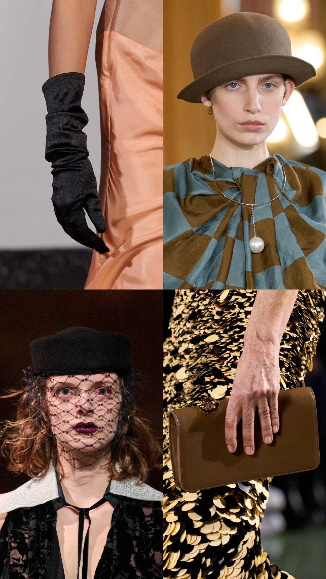 إكسسوارات تنقل الإطلالة إلى عالم السينما الكلاسيكي