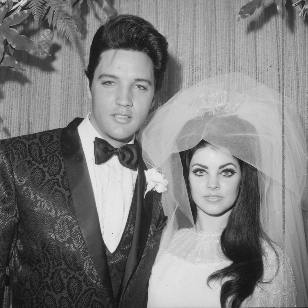 إلفيس بريسلي Elvis Presley وبريسيلا بريسلي Priscilla Presley