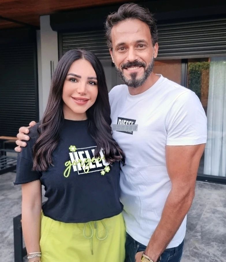 إنجي علاء ويوسف الشريف