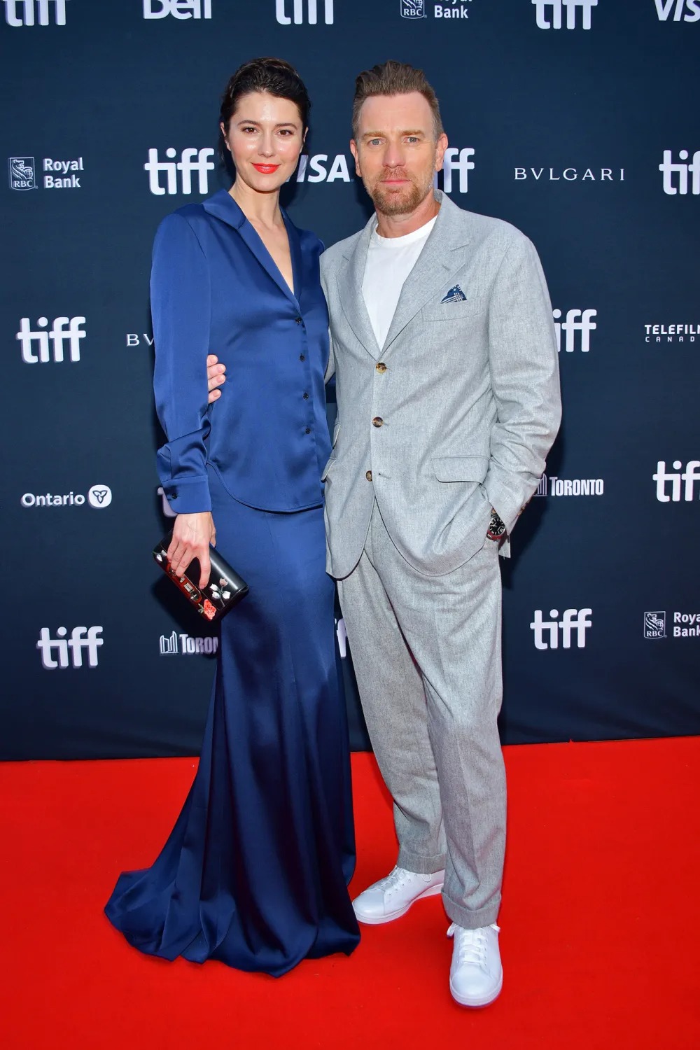 إيوان ماكجريجور Ewan McGregor وإيف مافراكيس Eve Mavrakis