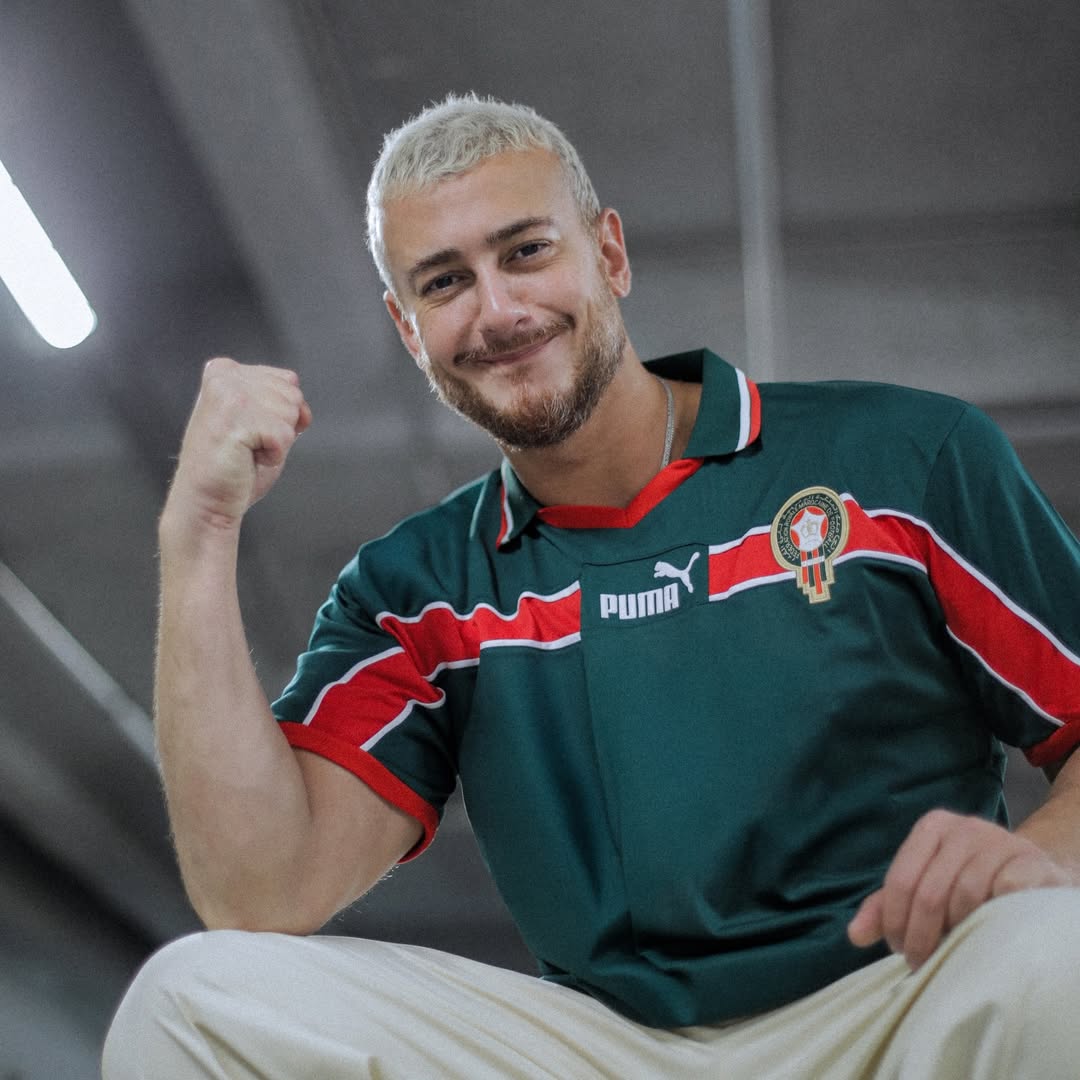 احتفال خاص لسعد لمجرد بالتتويج المغربي