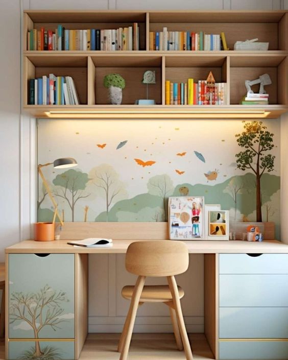 اختيار زاوية هادئة وبعيدة عن مصادر الضجيج، من أهم عوامل ركن الدراسة